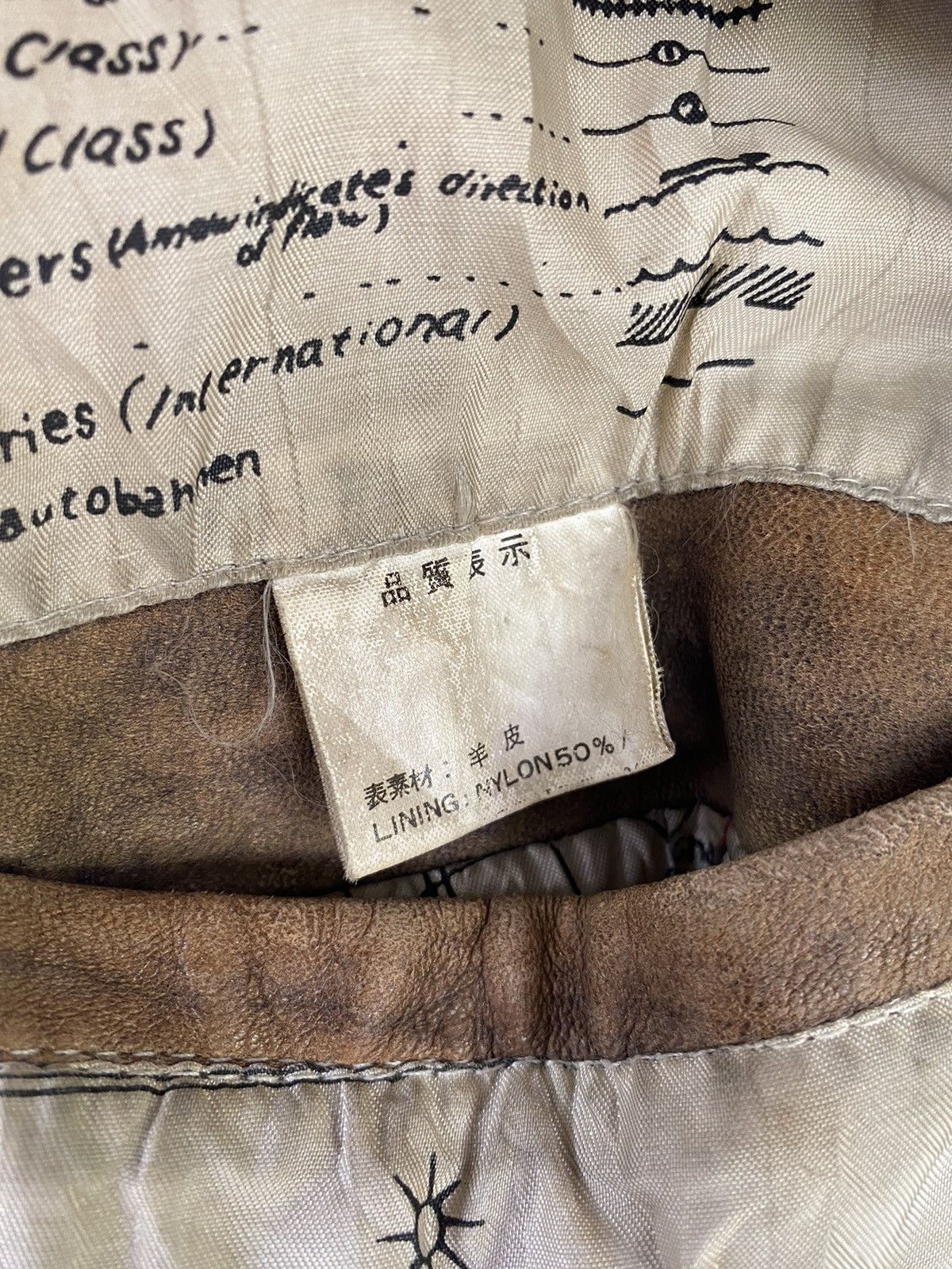 Vintage Baronesa Japanese Leather Jacket