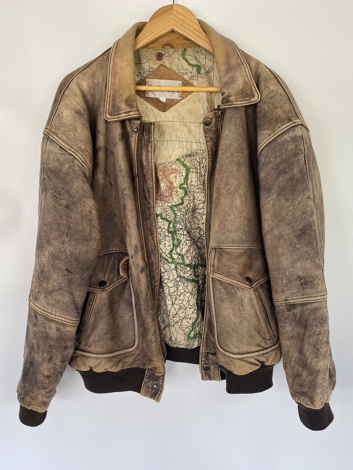 Vintage Baronesa Japanese Leather Jacket