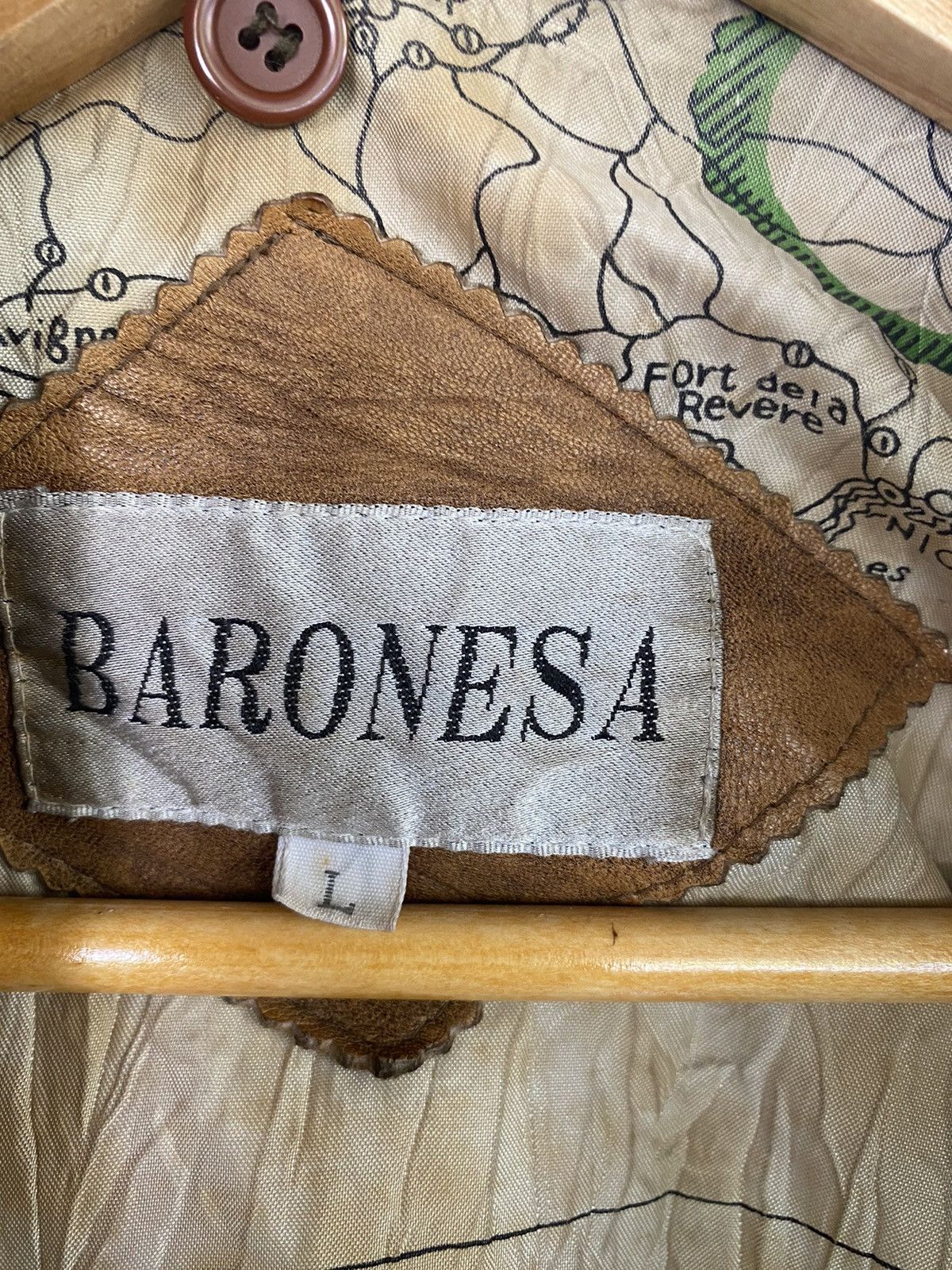 Vintage Baronesa Japanese Leather Jacket