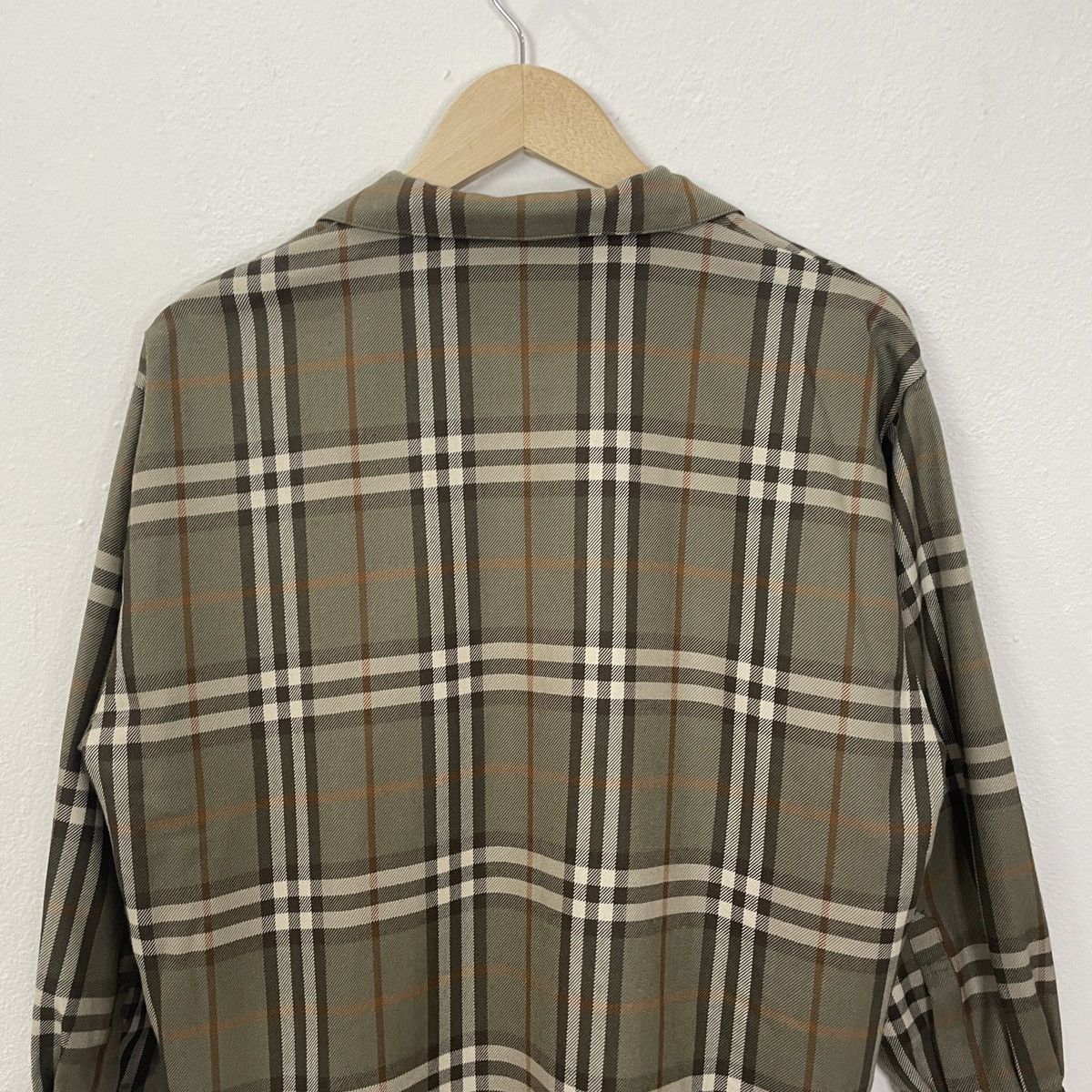 Burberry Vintage 90s Burberry’s Nova Check Button Ups Shirt Size US M / EU 48-50 / 2 - 12 Thumbnail
