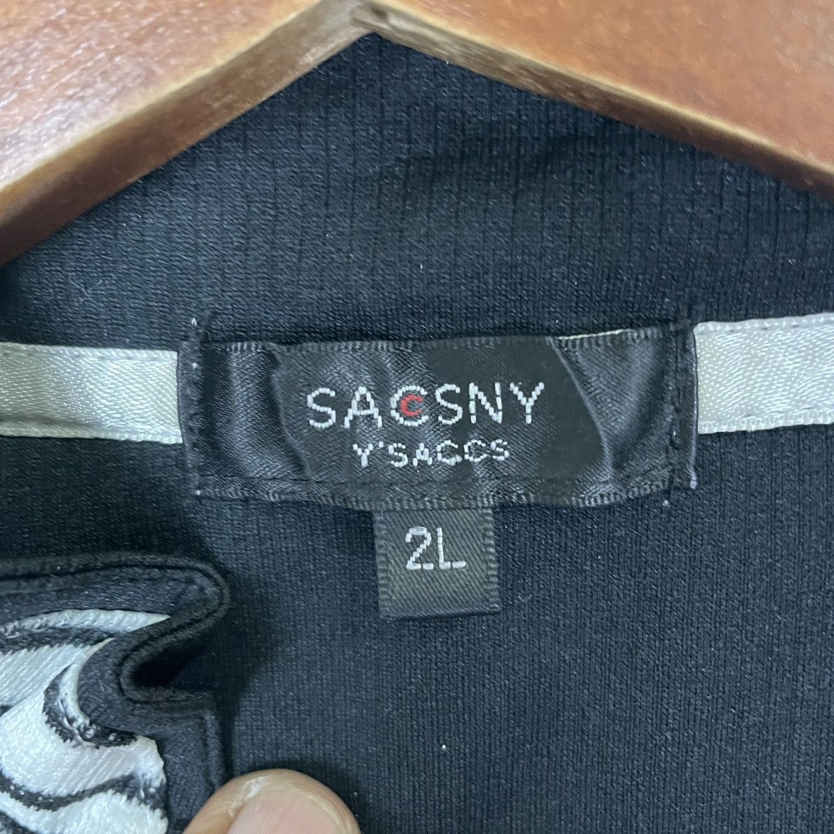 Japanese Brand Vintage Sacsny Y’saccs Tee Size US L / EU 52-54 / 3 - 6 Thumbnail