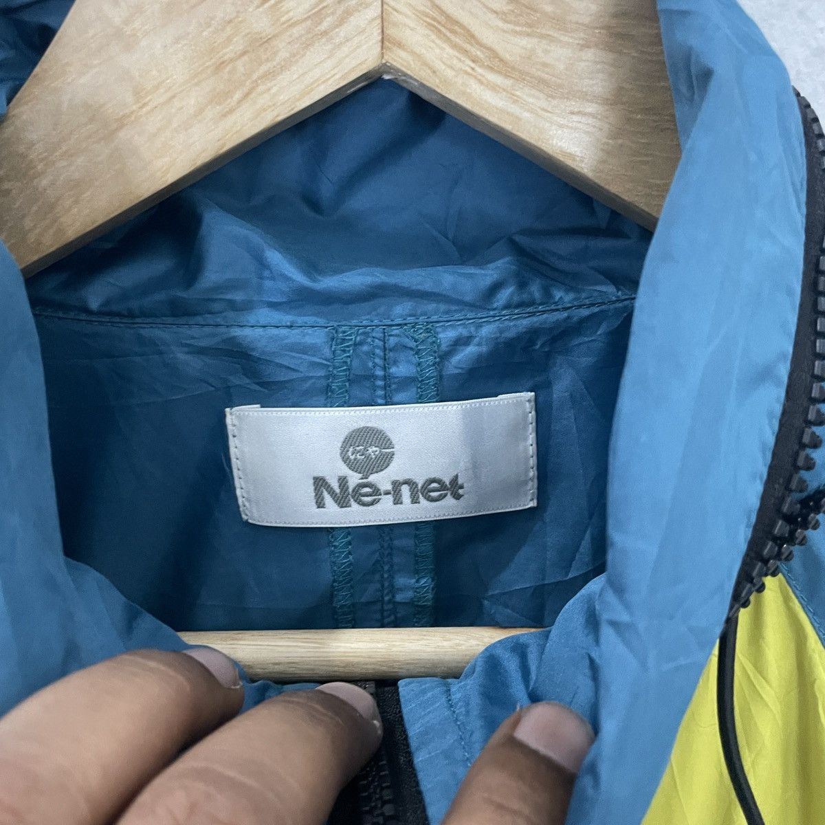 Issey Miyake Vintage Ne-Net By Issey Miyake Windbraker Jacket Size US L / EU 52-54 / 3 - 6 Thumbnail