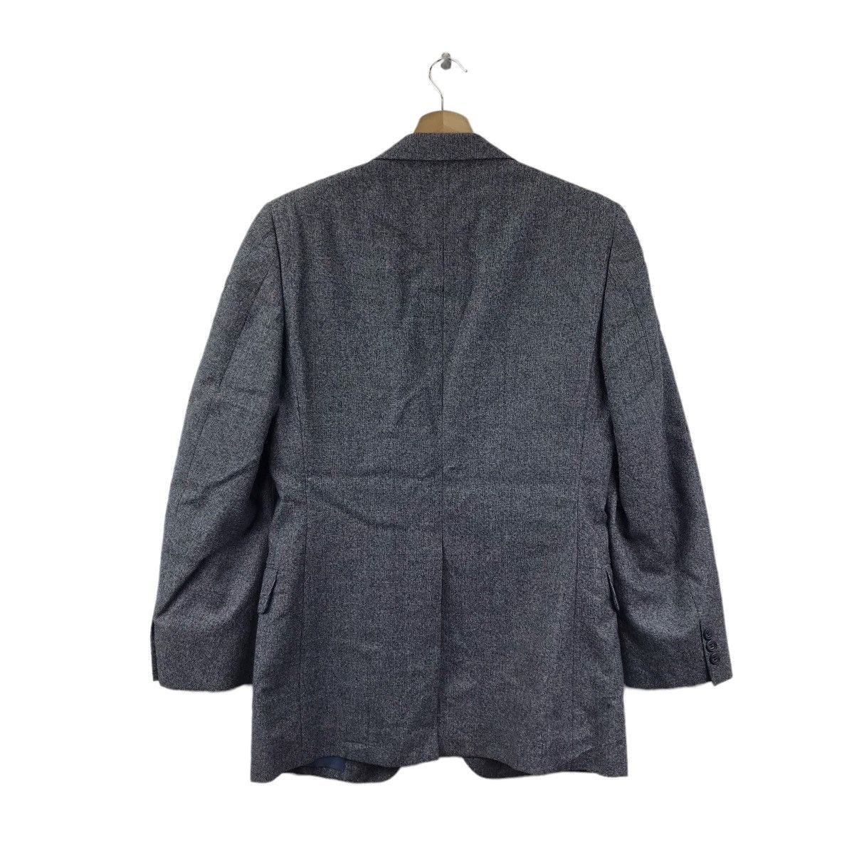 Burberry Vintage BURBERRYS London Plain Grey Blazer Coat Jacket Size US S / EU 44-46 / 1 - 7 Thumbnail