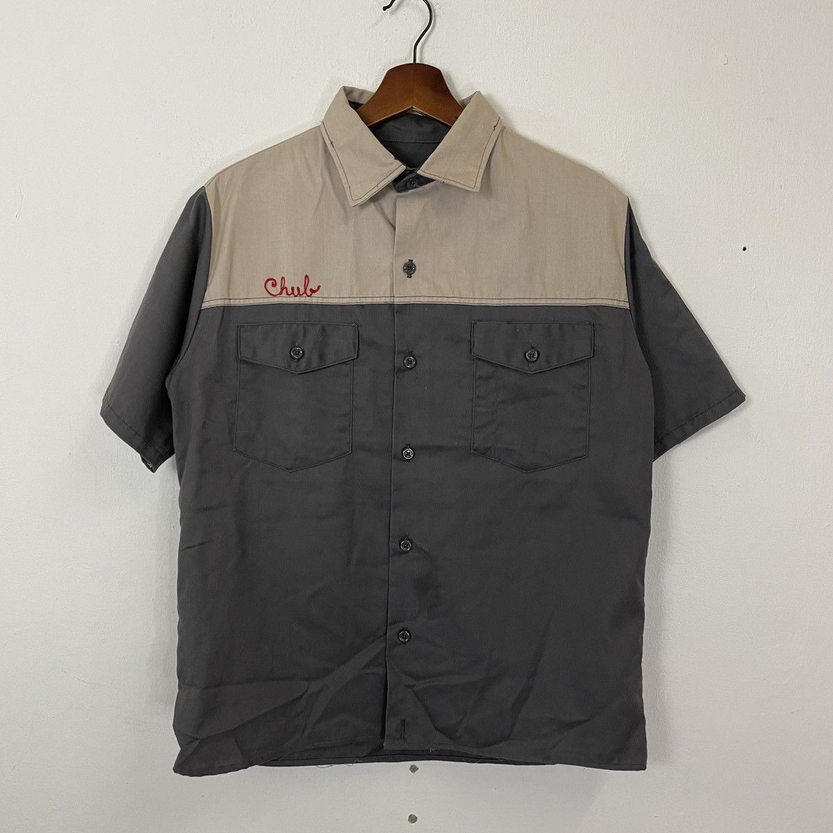 Japanese Brand Vintage Unbranded Embroidery Bowling Shirt Size US M / EU 48-50 / 2 - 5 Thumbnail