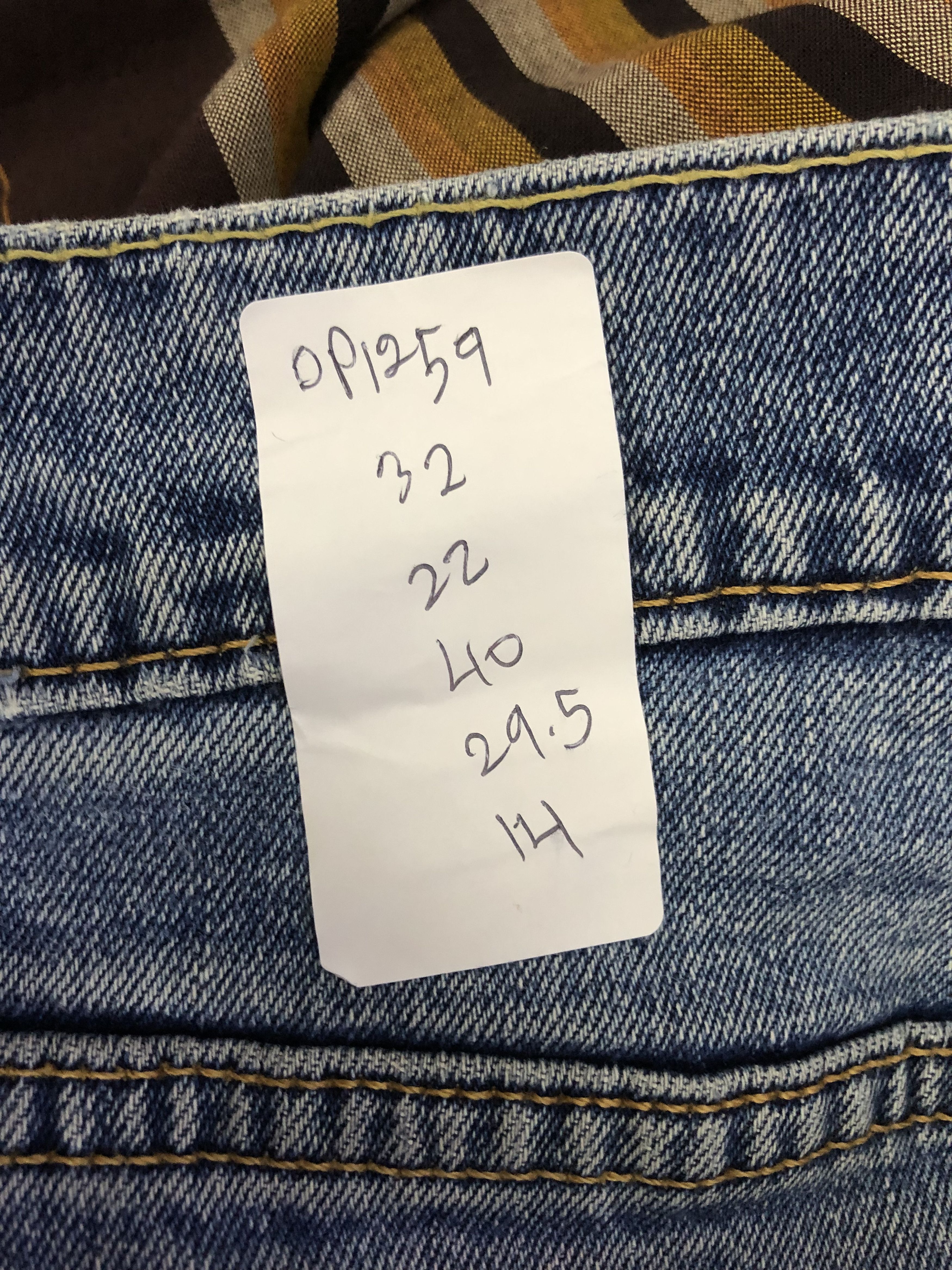 Levi's × Vintage Vintage Levis 514 Faded Blue Jeans Size US 32 / EU 48 - 13 Thumbnail