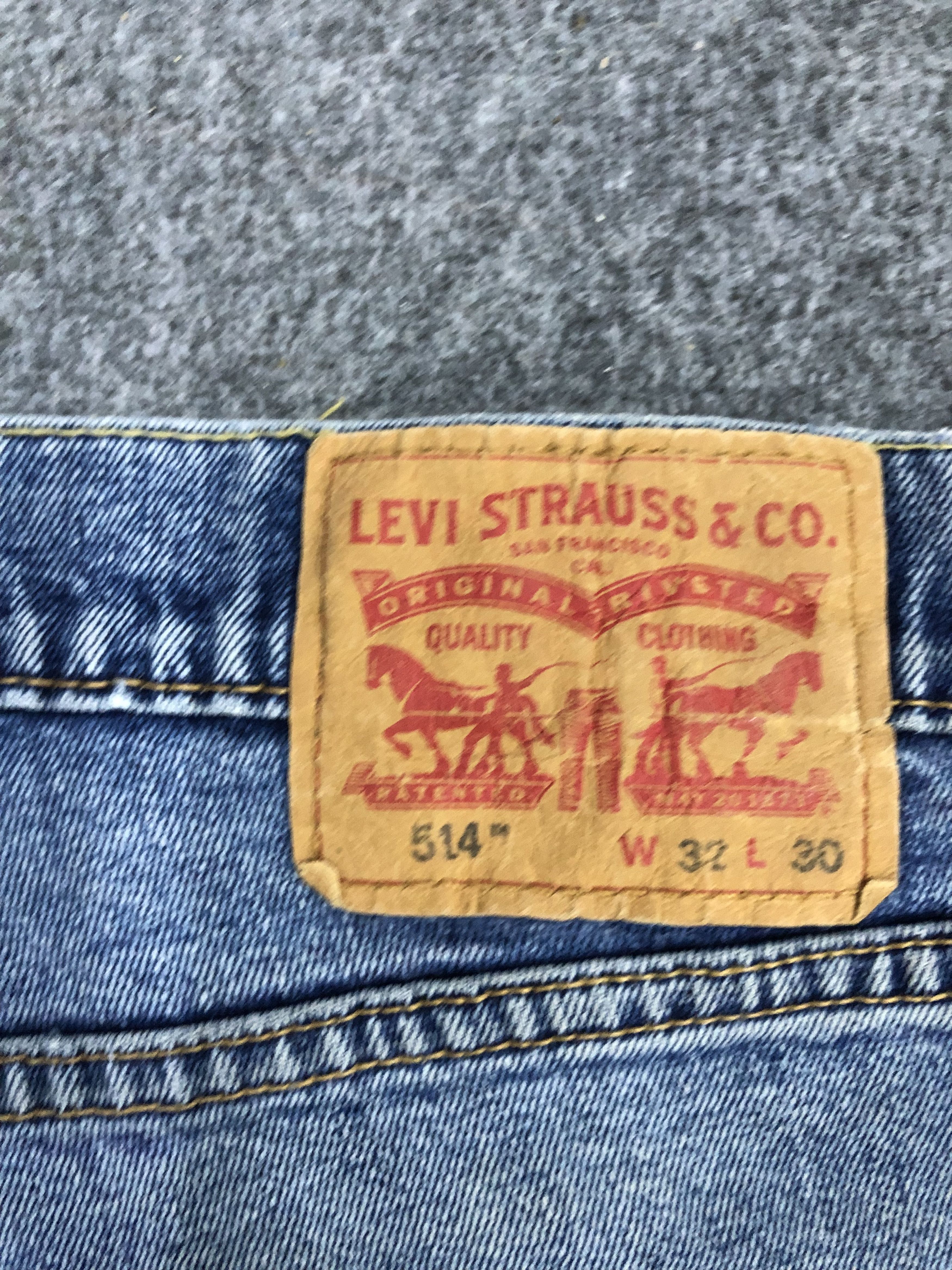 Levi's × Vintage Vintage Levis 514 Faded Blue Jeans Size US 32 / EU 48 - 5 Thumbnail