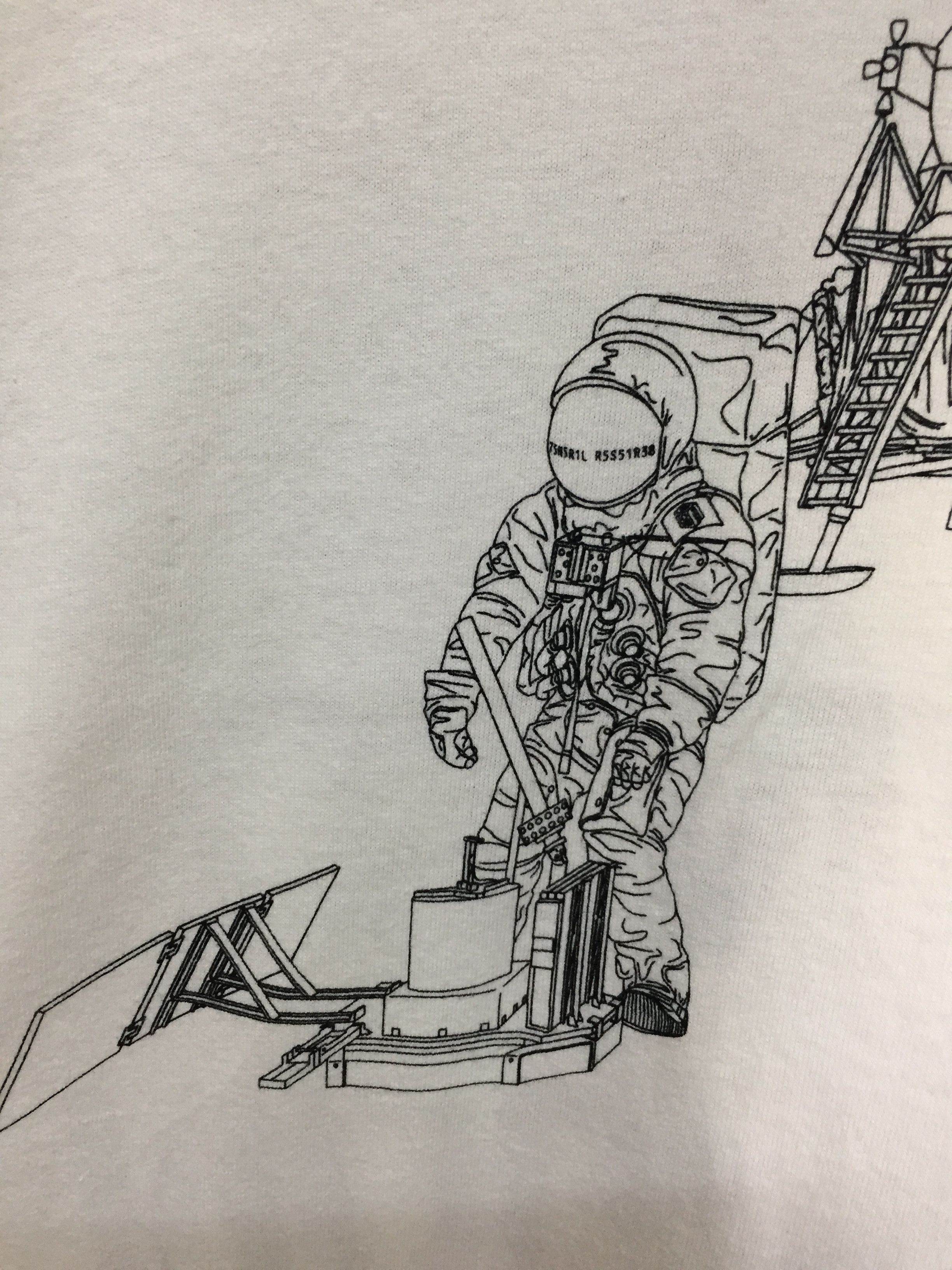 General Research SS99 Astronaut moon tee Size US S / EU 44-46 / 1 - 5 Thumbnail