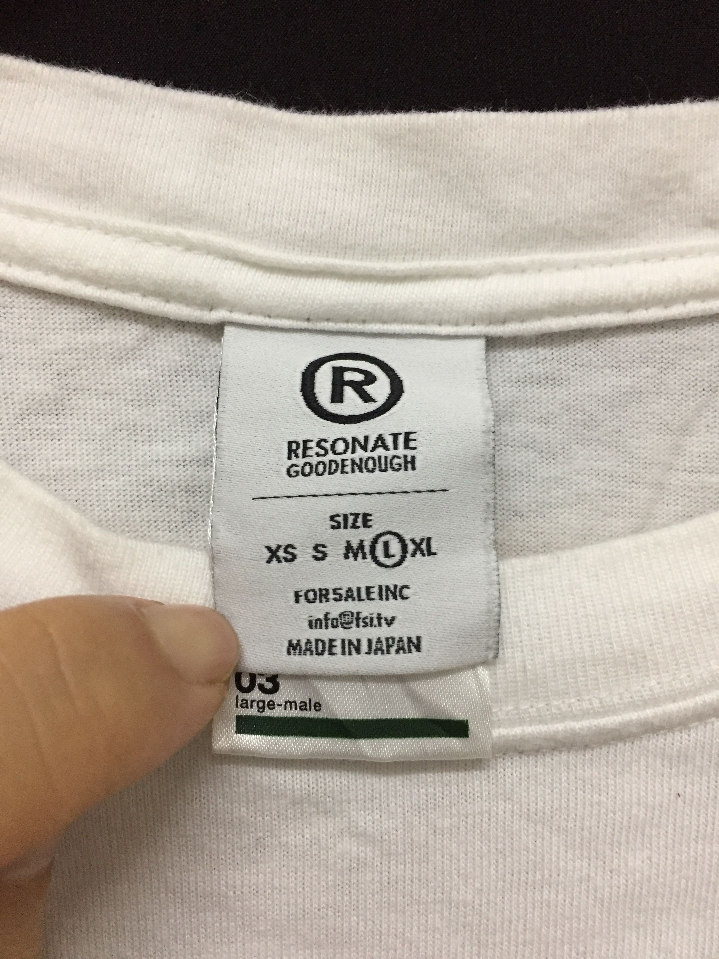 Good Enough Good Enough x Base Control Ever est tee Size US M / EU 48-50 / 2 - 8 Thumbnail