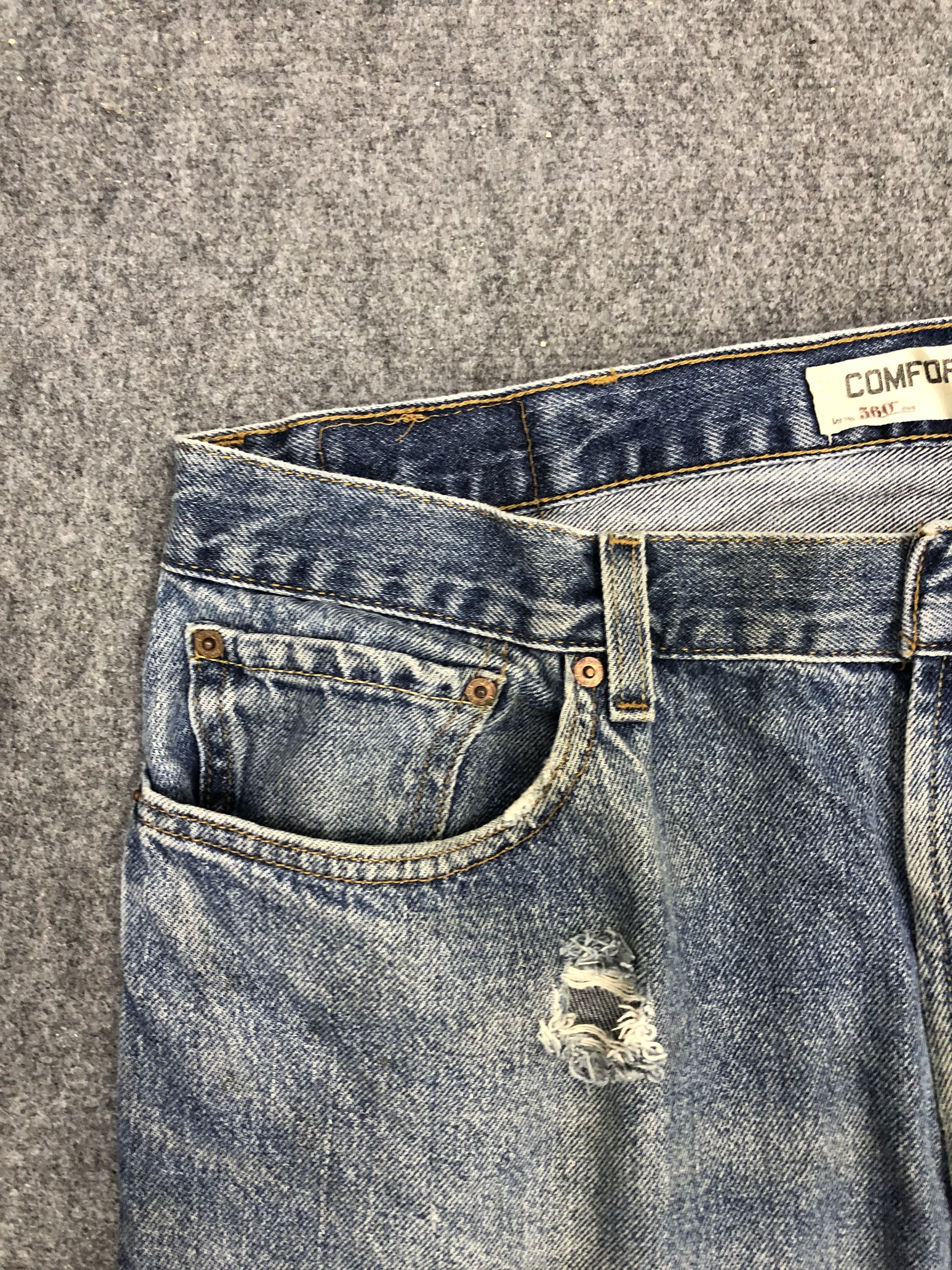 Levi's Vintage Levis 560 Faded Blue Jeans DP1263 Size US 40 / EU 56 - 9 Thumbnail