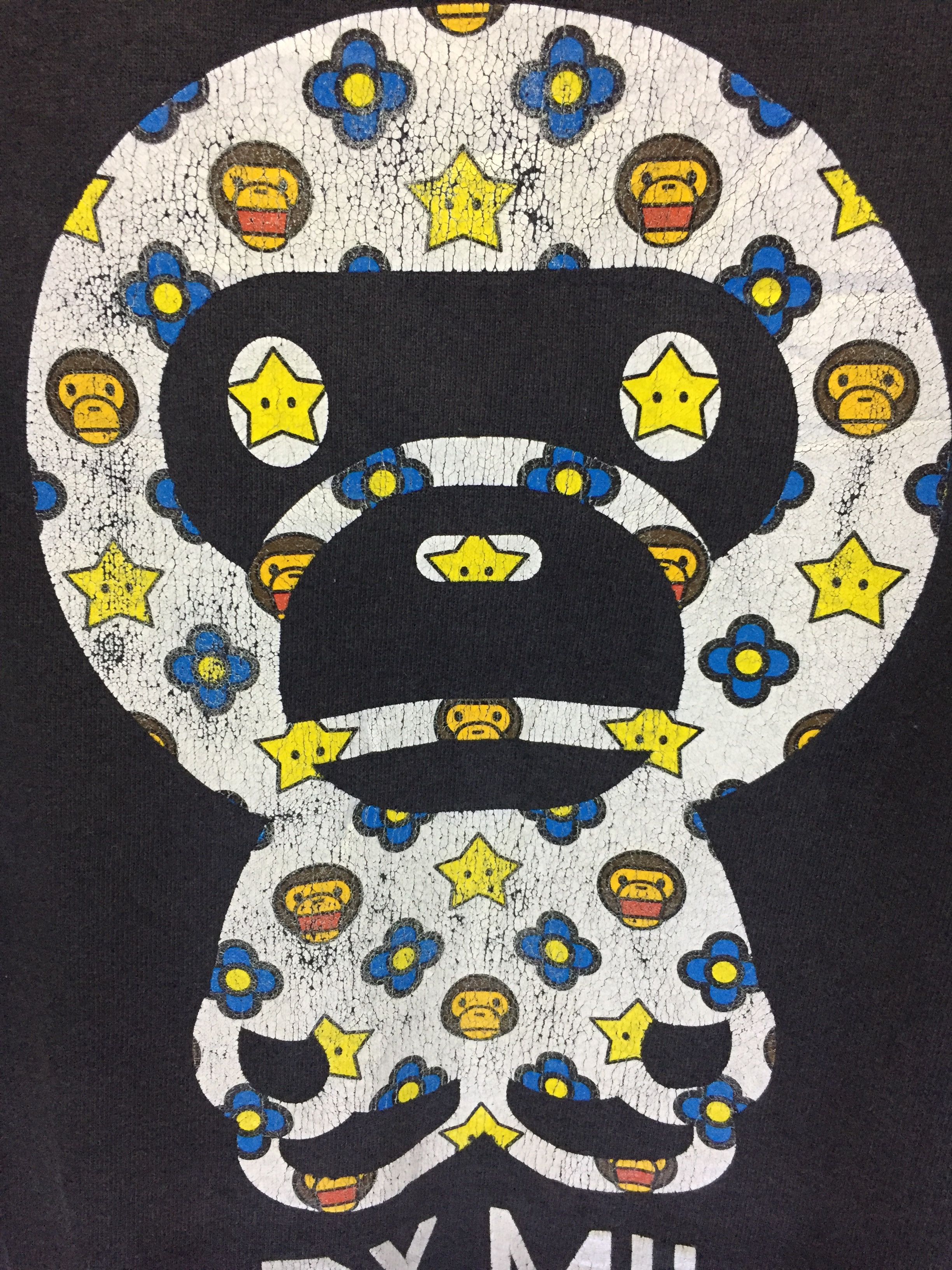 Bape 2005 BAPE Milo monogram sick tee Size US M / EU 48-50 / 2 - 5 Thumbnail