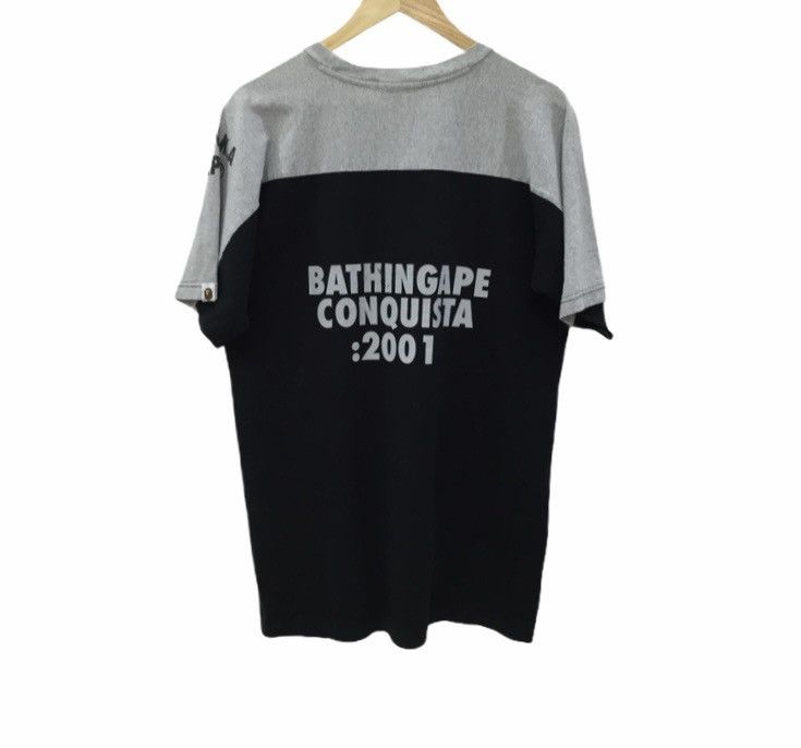 Bape Conquista 2001 Raglan tee Size US L / EU 52-54 / 3 - 6 Thumbnail