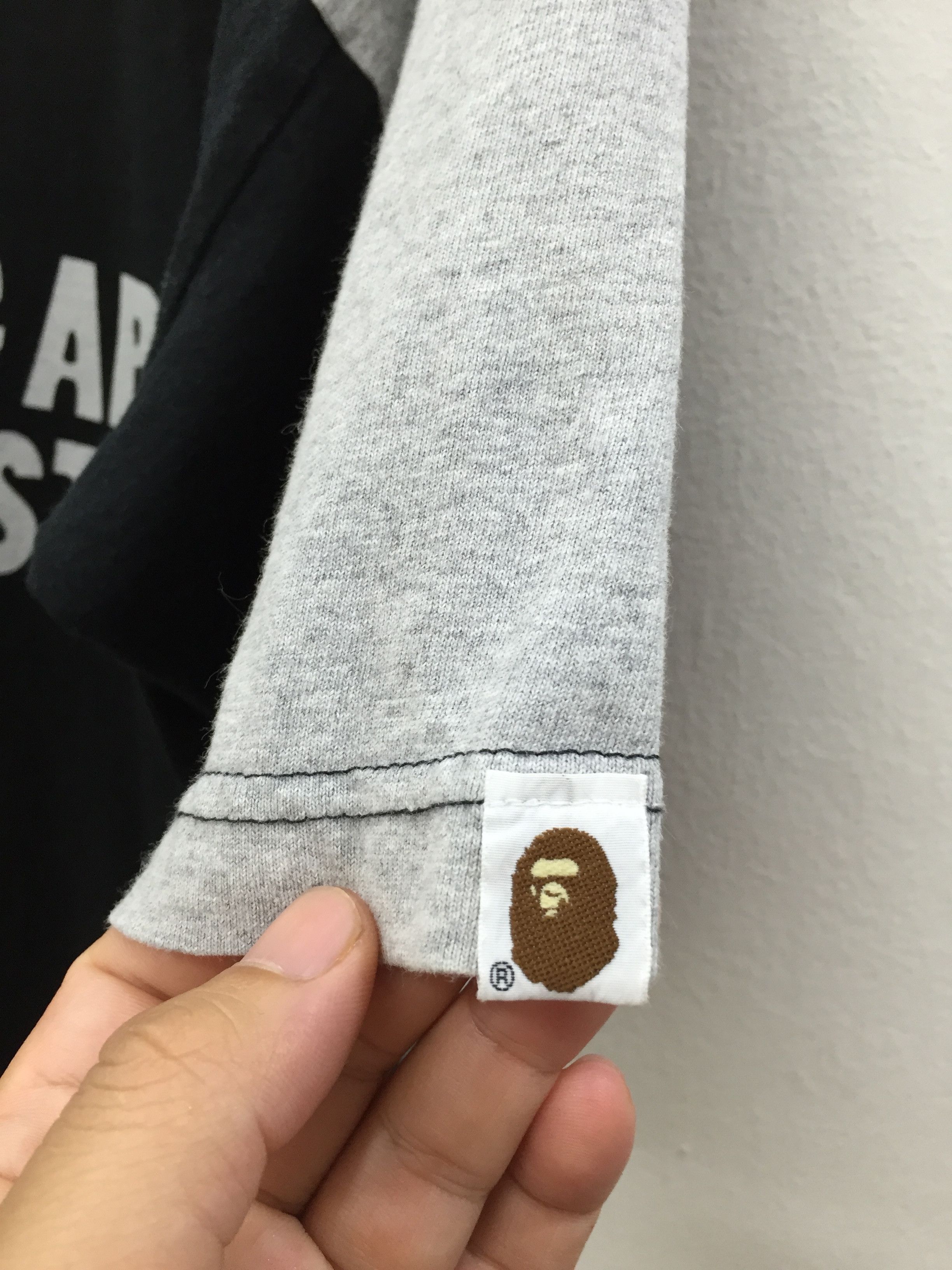 Bape Conquista 2001 Raglan tee Size US L / EU 52-54 / 3 - 4 Thumbnail