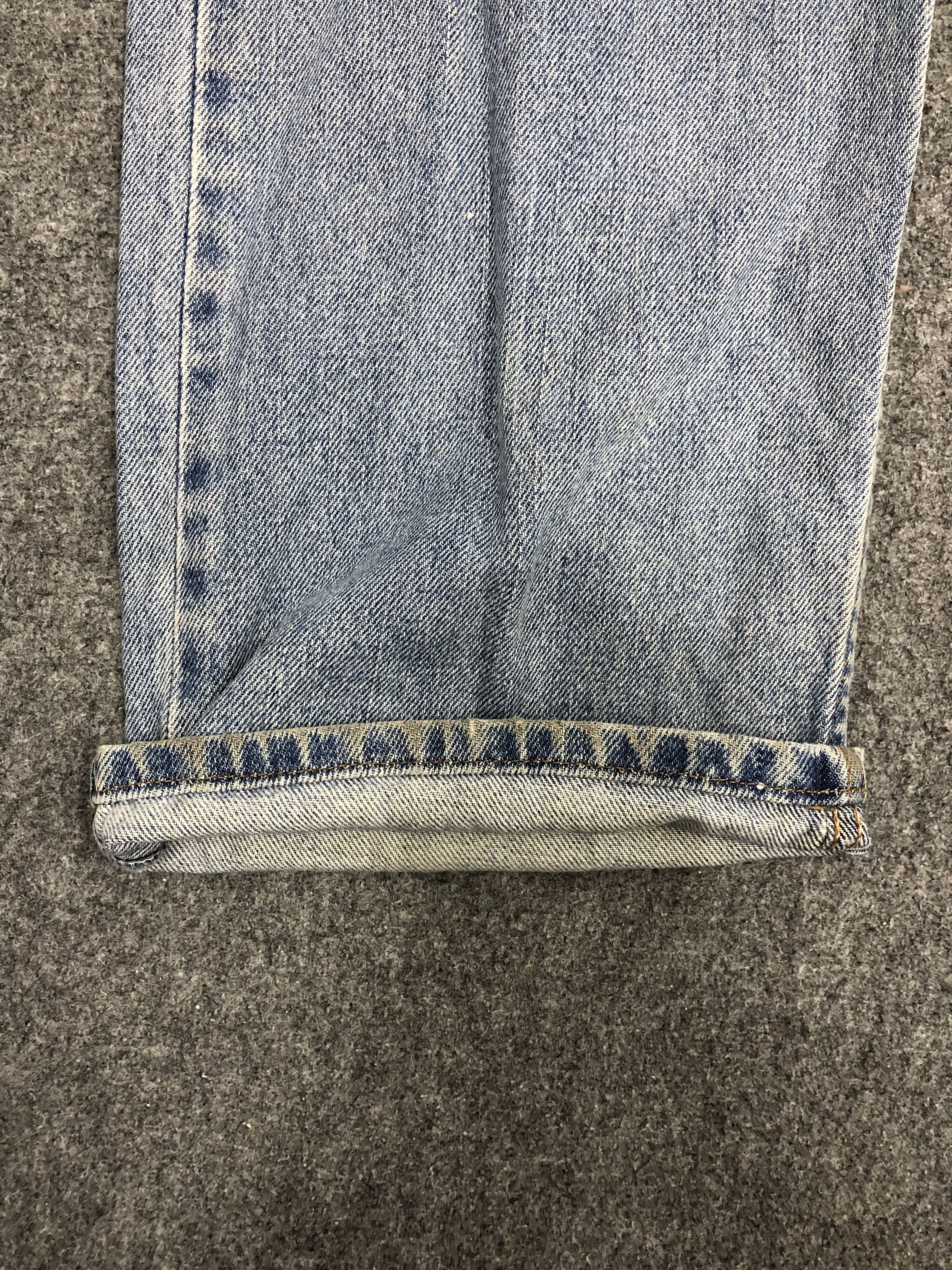 Levi's × Vintage Vintage Levis 505 Faded Blue Baggy Jeans DP1268 Size US 38 / EU 54 - 11 Thumbnail