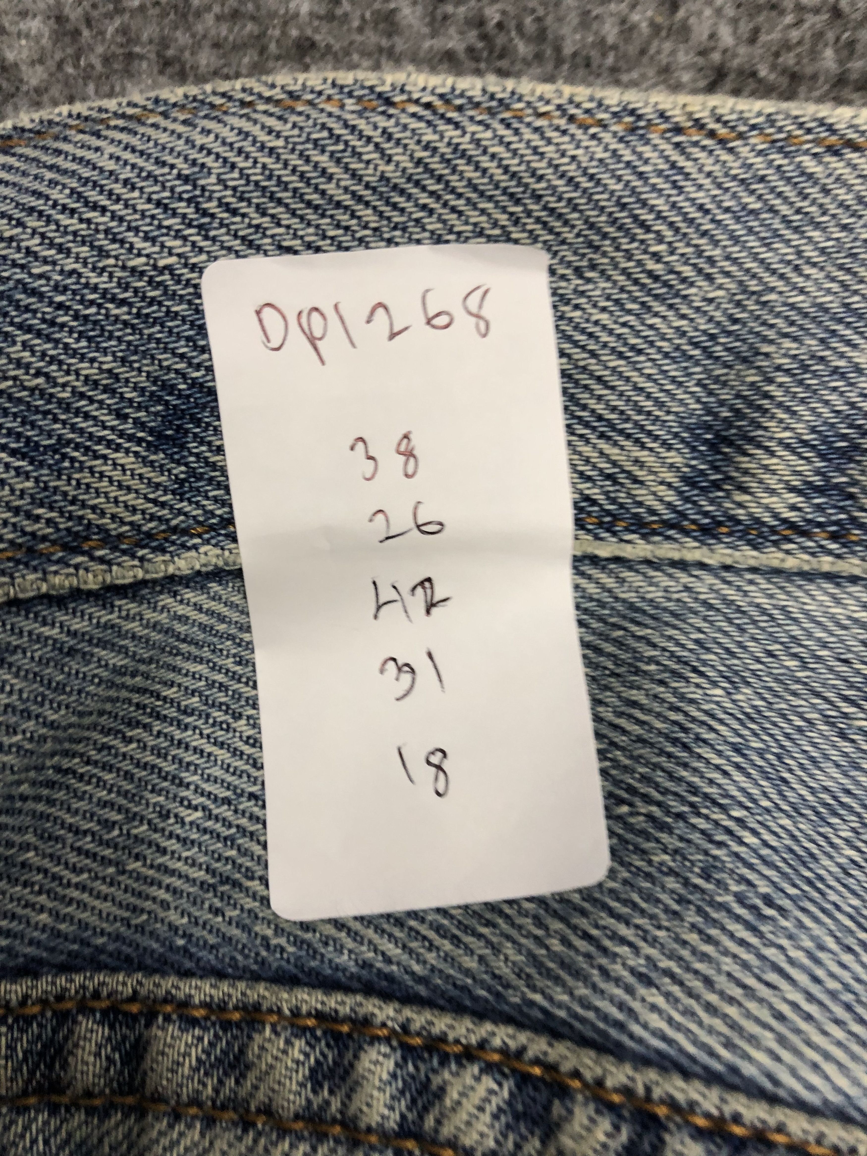 Levi's × Vintage Vintage Levis 505 Faded Blue Baggy Jeans DP1268 Size US 38 / EU 54 - 14 Thumbnail