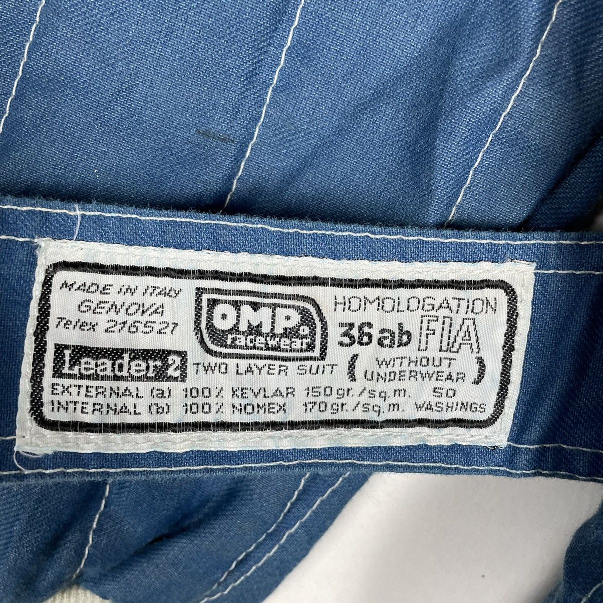 DuPont 🌟OMP Racewear Racing Team HKS Overalls Size US 28 / EU 44 - 8 Thumbnail