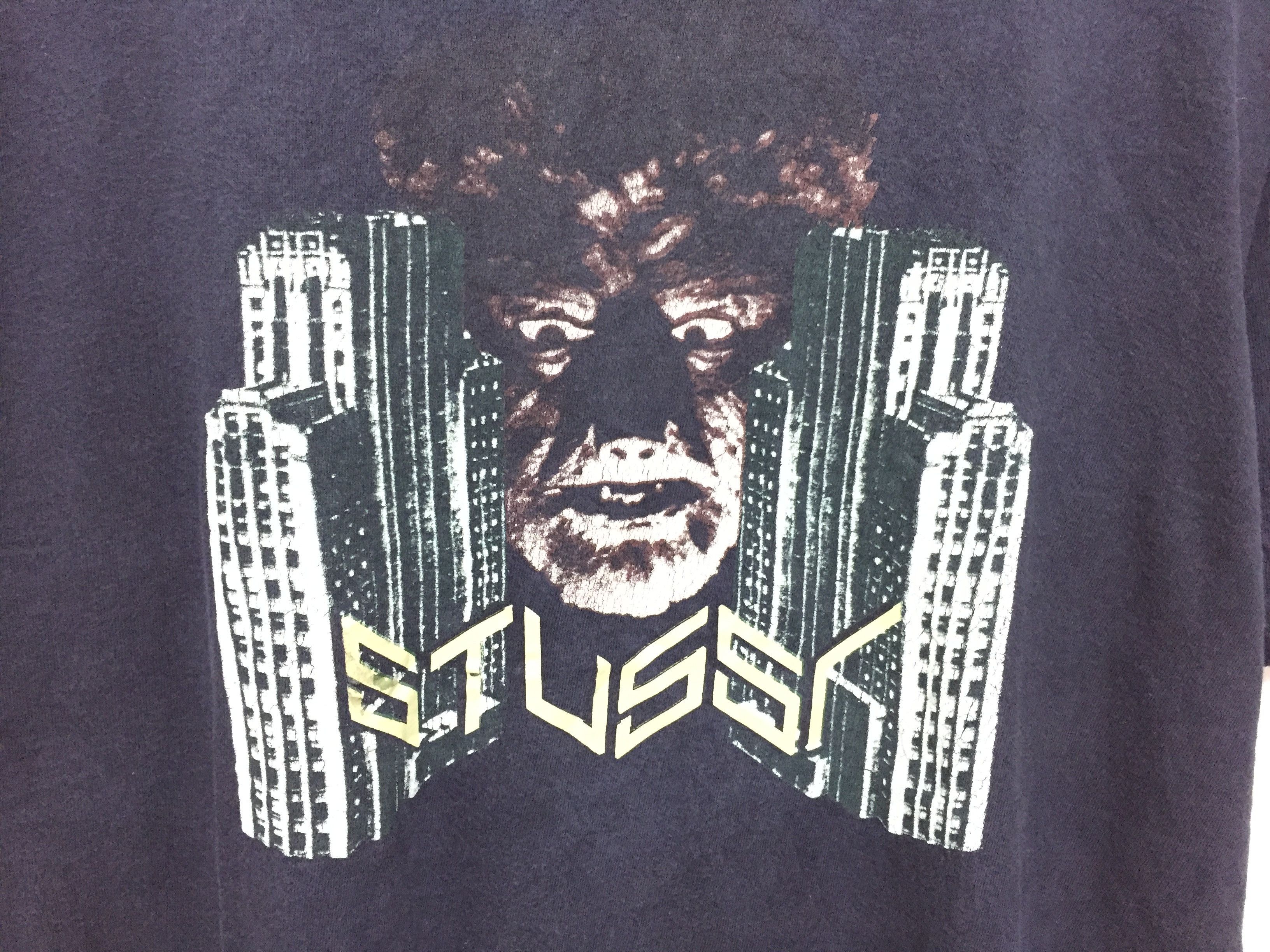 Stussy Vtg STUSSY x Gimme 5 UK Horror face tee power ranger zordon Size US L / EU 52-54 / 3 - 3 Thumbnail