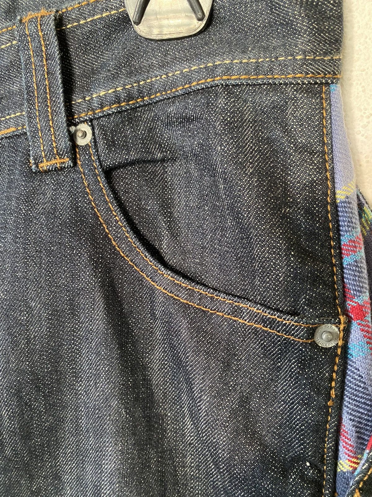 Japanese Brand × PPFM × Vintage Vintage Japanese Brand Dominate Double Waist Zipper Denim Size US 31 - 6 Thumbnail