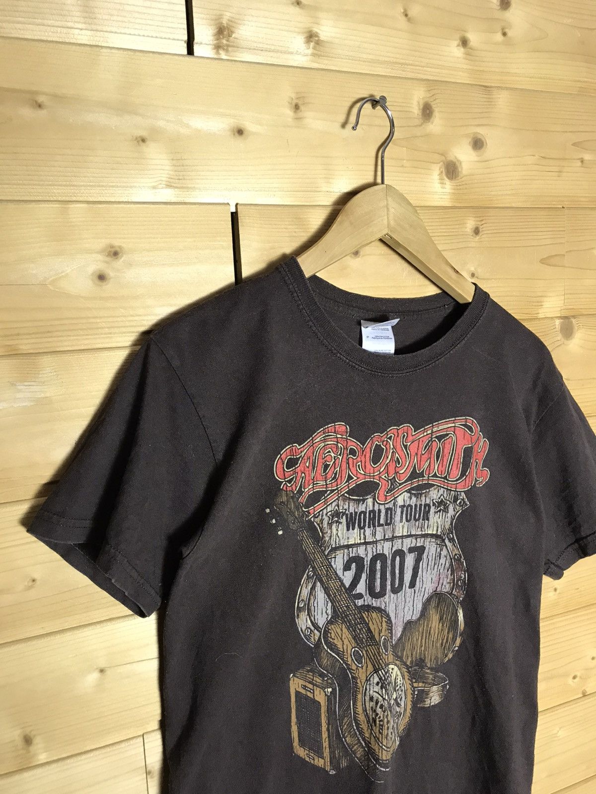 Band Tees Vintage Aerosmith 2007 tour t-shirt Size US S / EU 44-46 / 1 - 2 Thumbnail