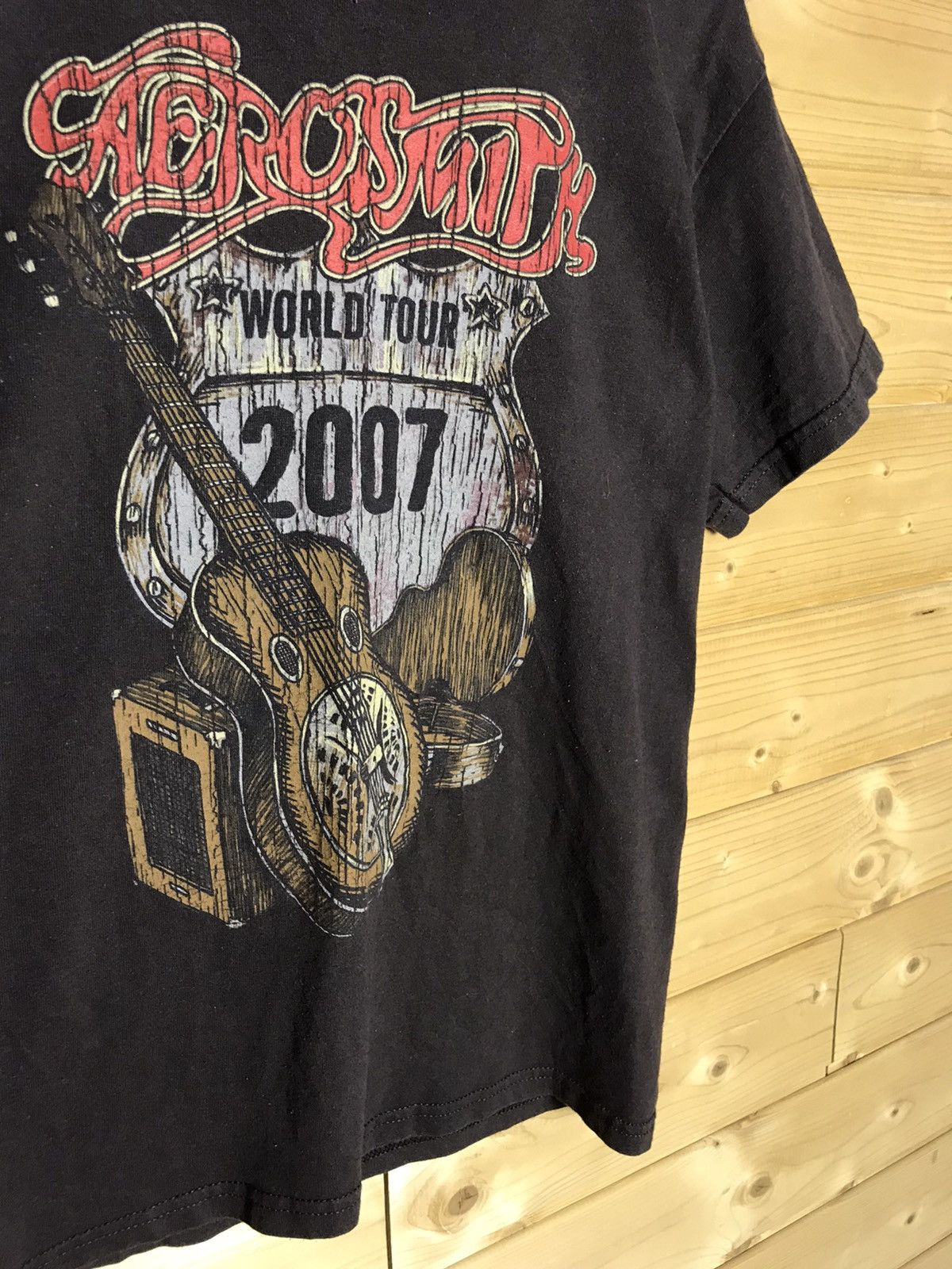 Band Tees Vintage Aerosmith 2007 tour t-shirt Size US S / EU 44-46 / 1 - 3 Thumbnail
