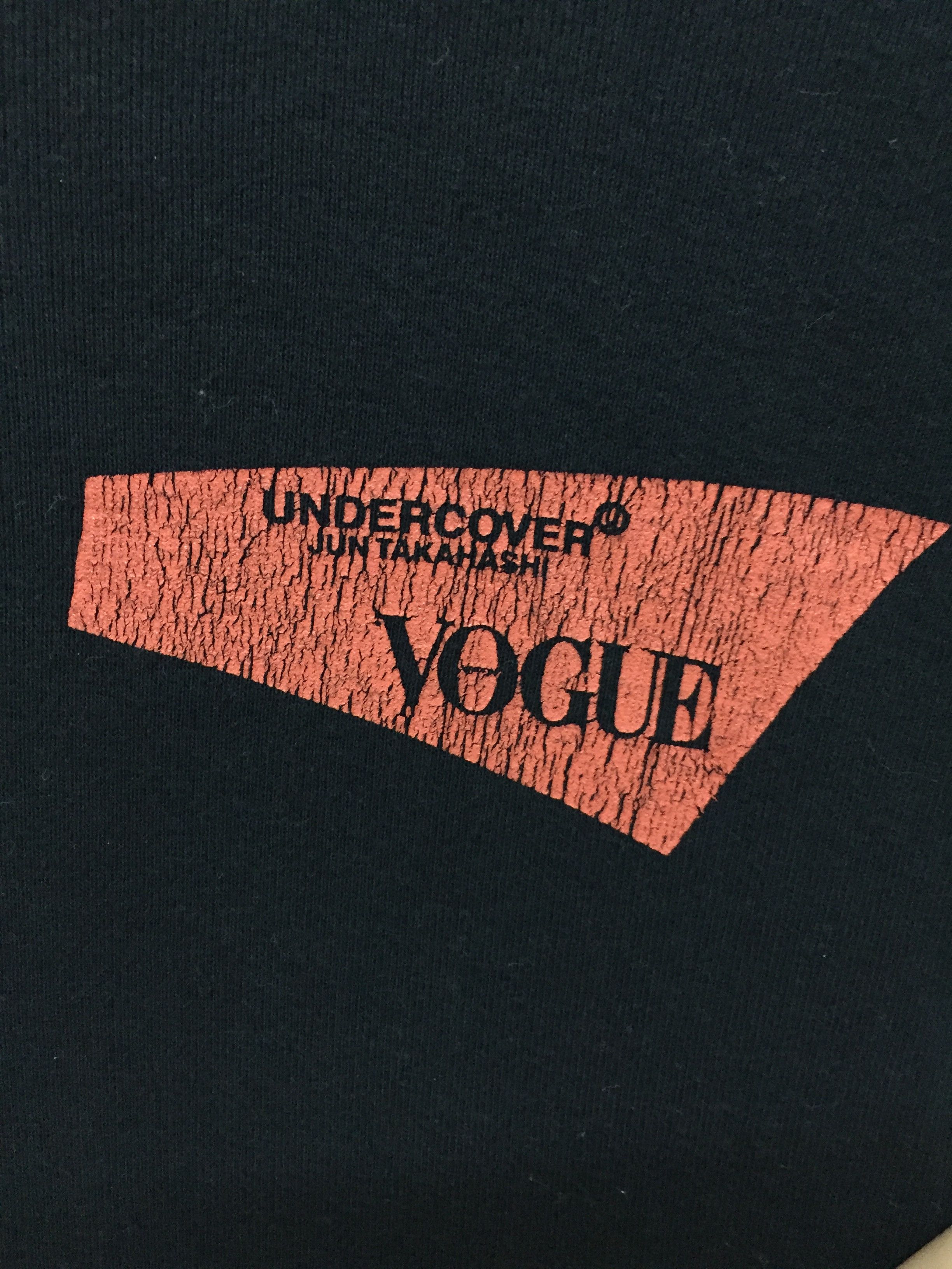 Undercover 2005 UNDERCOVER Jun Takahashi X Vogue tee Size US M / EU 48-50 / 2 - 5 Thumbnail