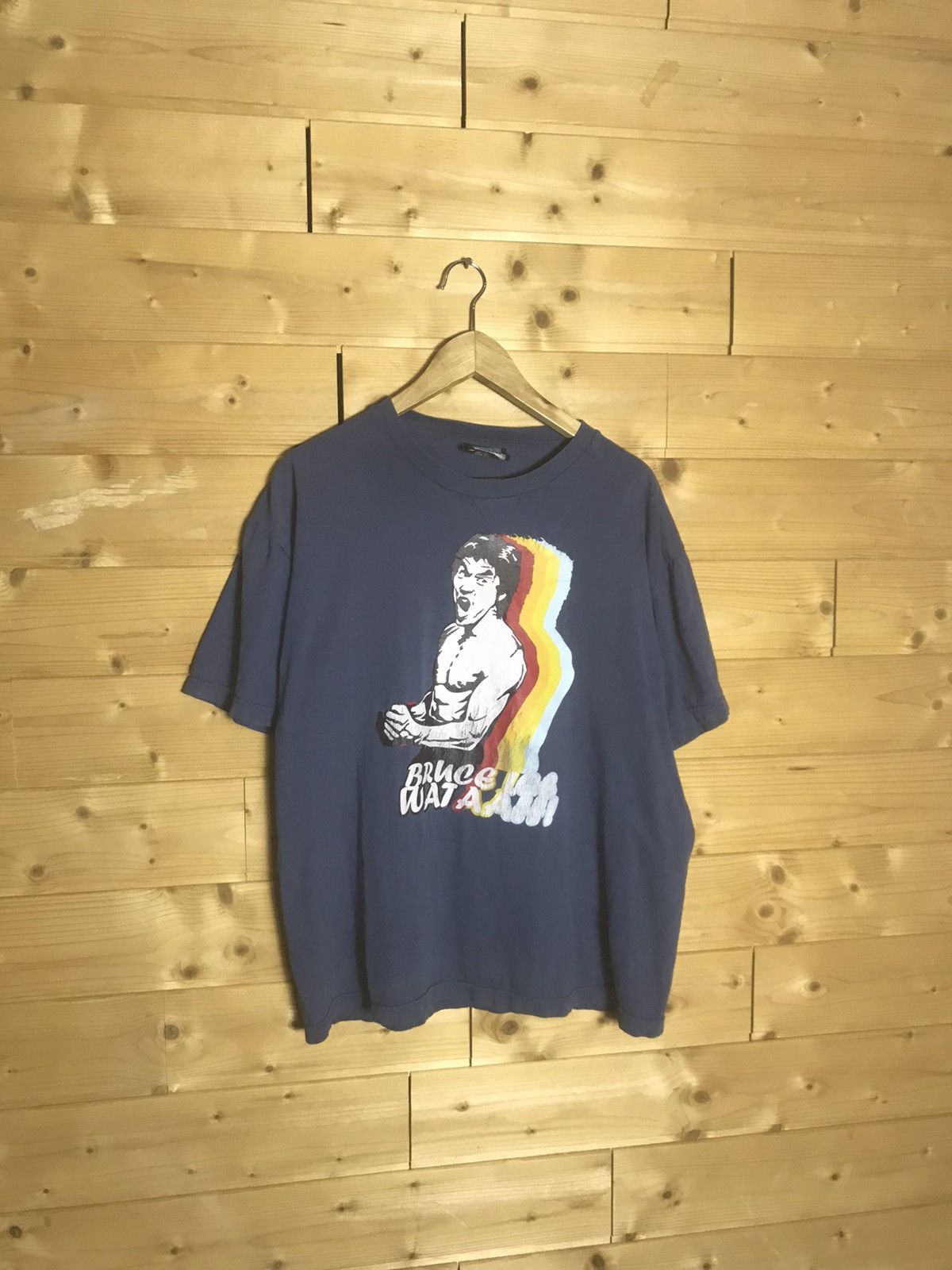 Vintage Vintage Bruce Lee t-shirt Size US L / EU 52-54 / 3 - 5 Thumbnail