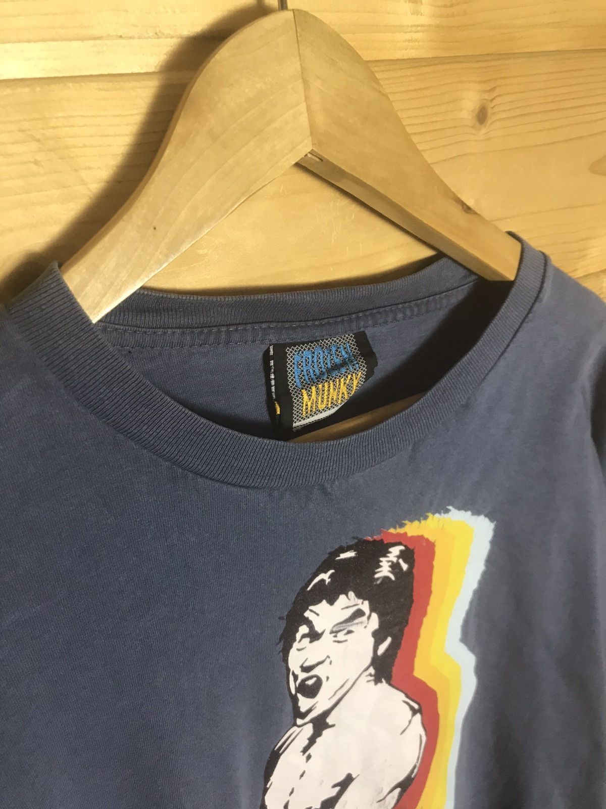 Vintage Vintage Bruce Lee t-shirt Size US L / EU 52-54 / 3 - 7 Thumbnail