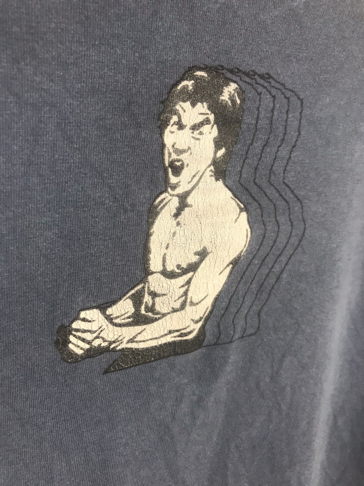 Vintage Vintage Bruce Lee t-shirt Size US L / EU 52-54 / 3 - 10 Thumbnail