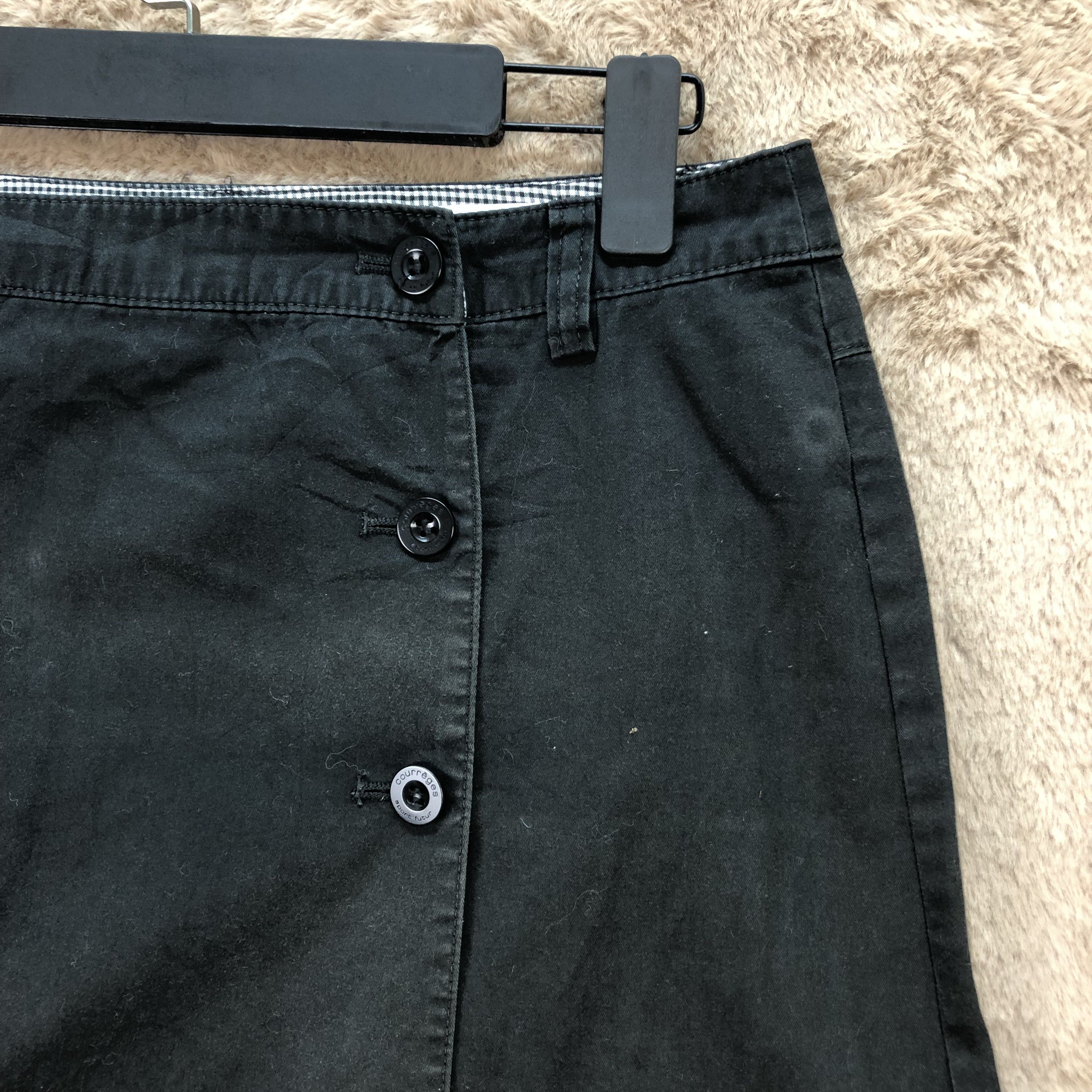 Courreges COURREGES NICE DESIGN MINI SKIRTS #5663-201 Size 30" / US 8 / IT 44 - 2 Thumbnail