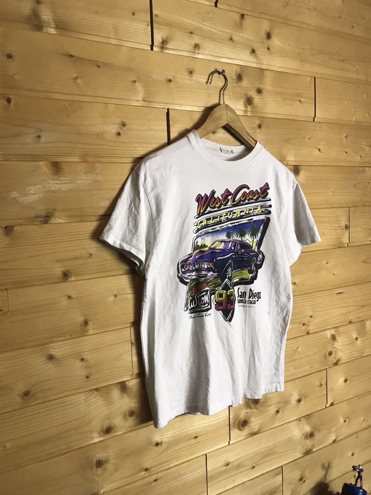 Vintage Vintage 90s West Coast San Diego t-shirt Size US XS / EU 42 / 0 - 2 Thumbnail