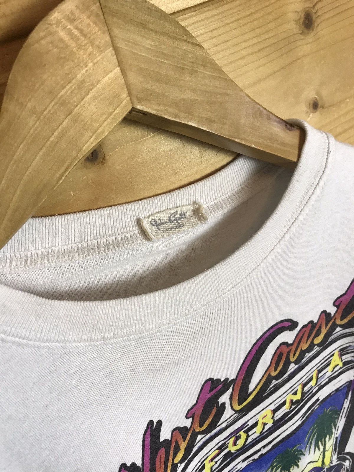 Vintage Vintage 90s West Coast San Diego t-shirt Size US XS / EU 42 / 0 - 7 Thumbnail