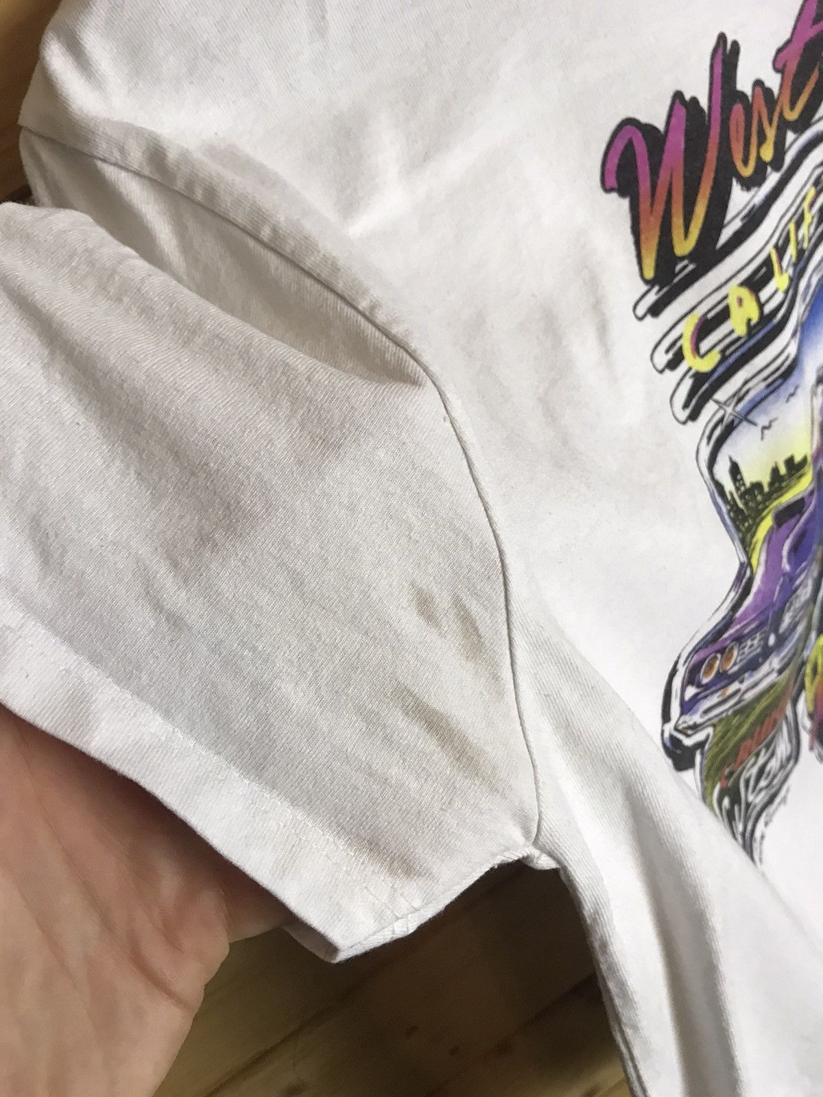 Vintage Vintage 90s West Coast San Diego t-shirt Size US XS / EU 42 / 0 - 6 Thumbnail
