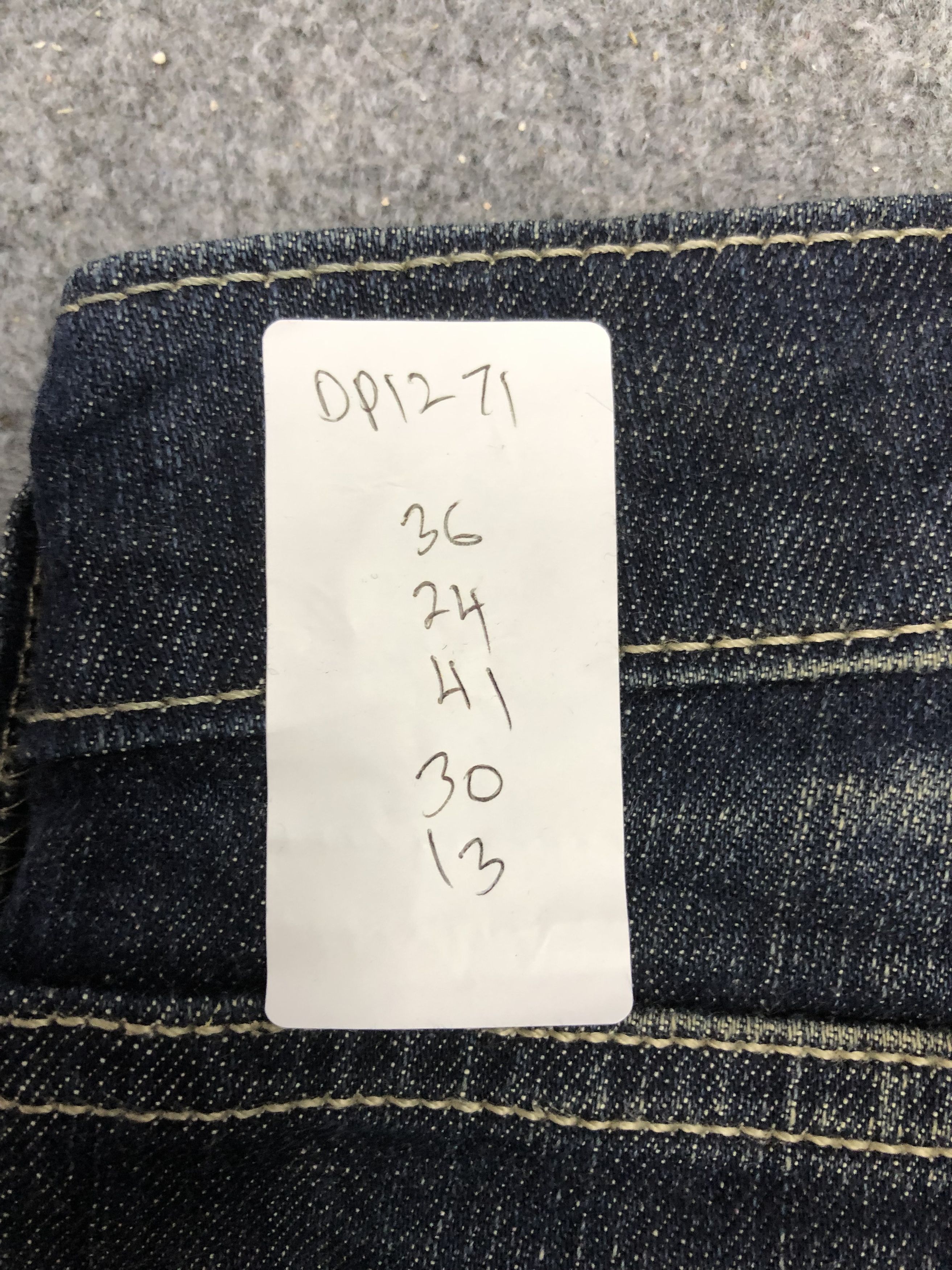 Levi's Vintage Levis 508 Faded Blue Skinny Jeans DP1271 Size US 36 / EU 52 - 15 Thumbnail