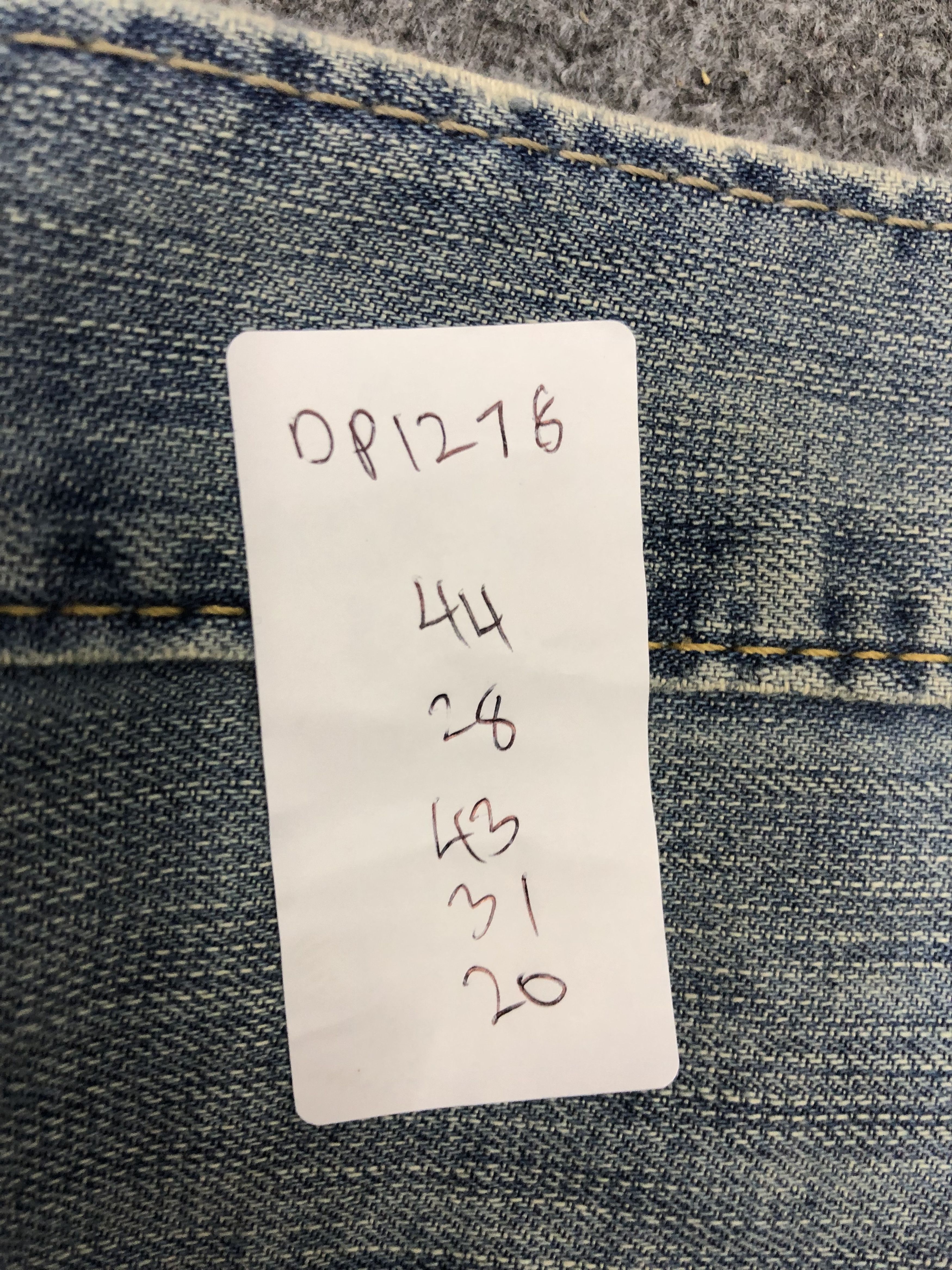 Levi's × Vintage Vintage Levis 569 Faded Blue Jeans Size US 44 / EU 60 - 17 Thumbnail