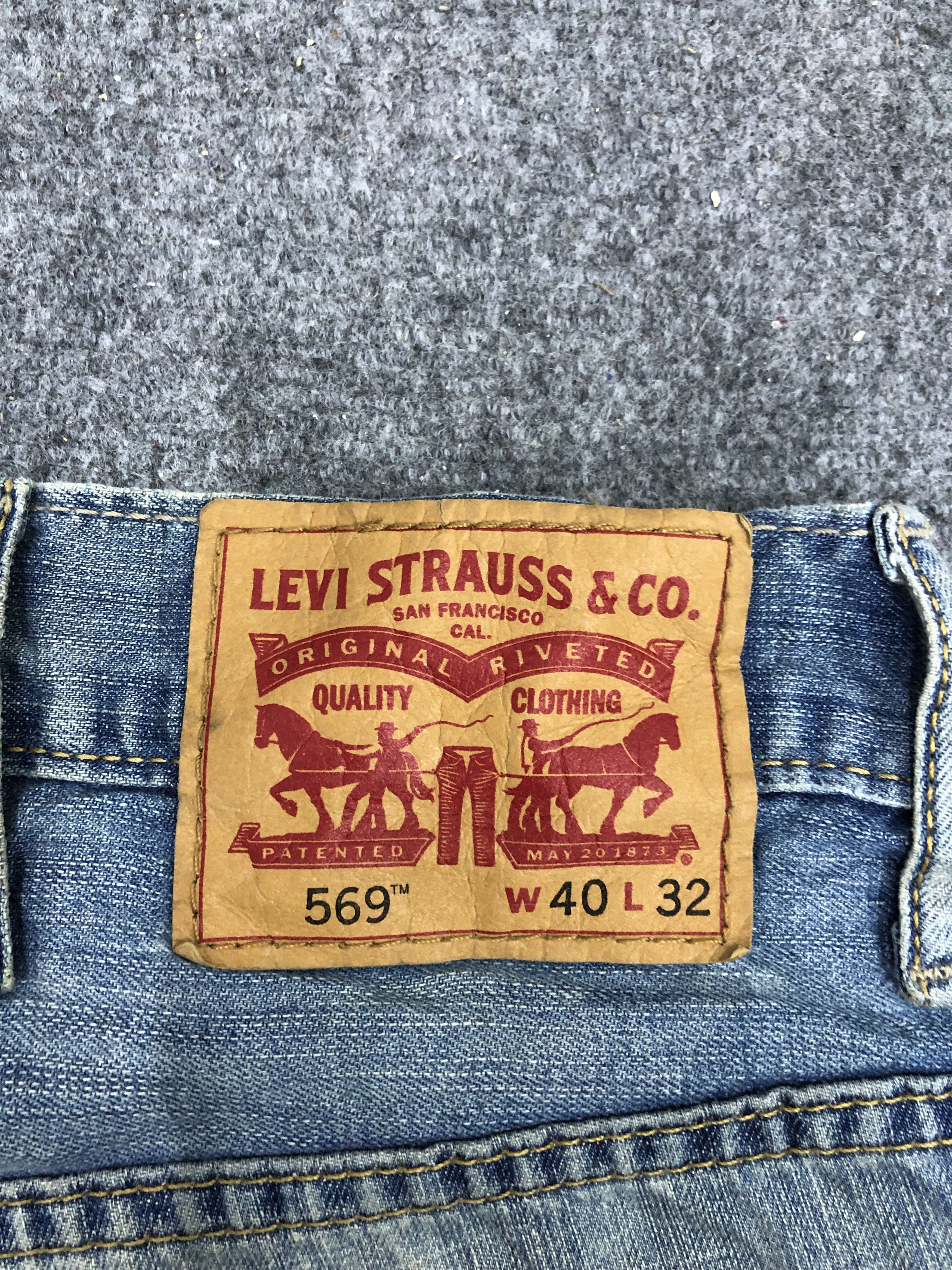 Levi's × Vintage Vintage Levis 569 Faded Blue Jeans Size US 44 / EU 60 - 5 Thumbnail