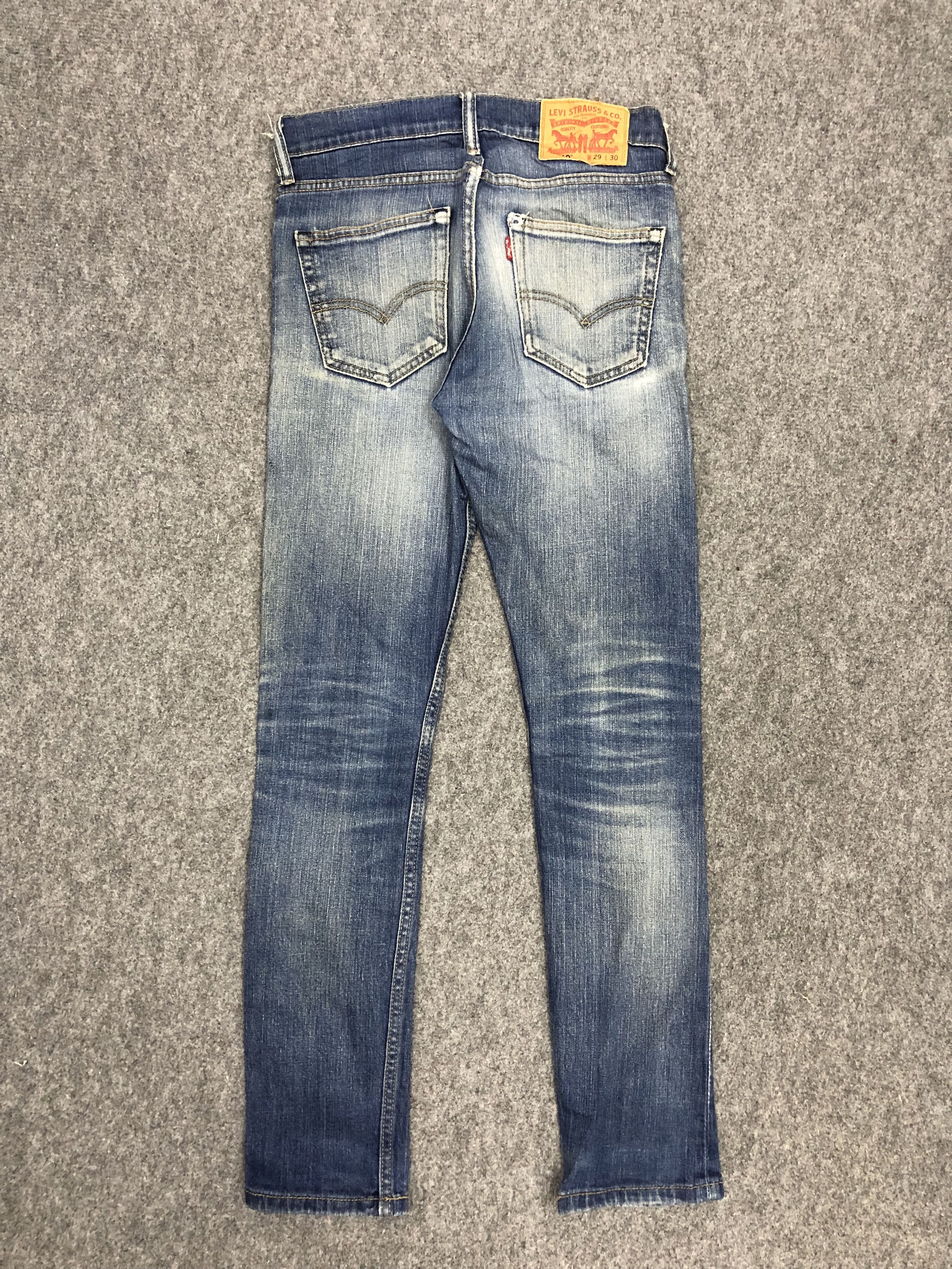 Levi's × Vintage Vintage Levis 510 Faded Blue Jeans DP1284 Size US 28 / EU 44 - 3 Thumbnail