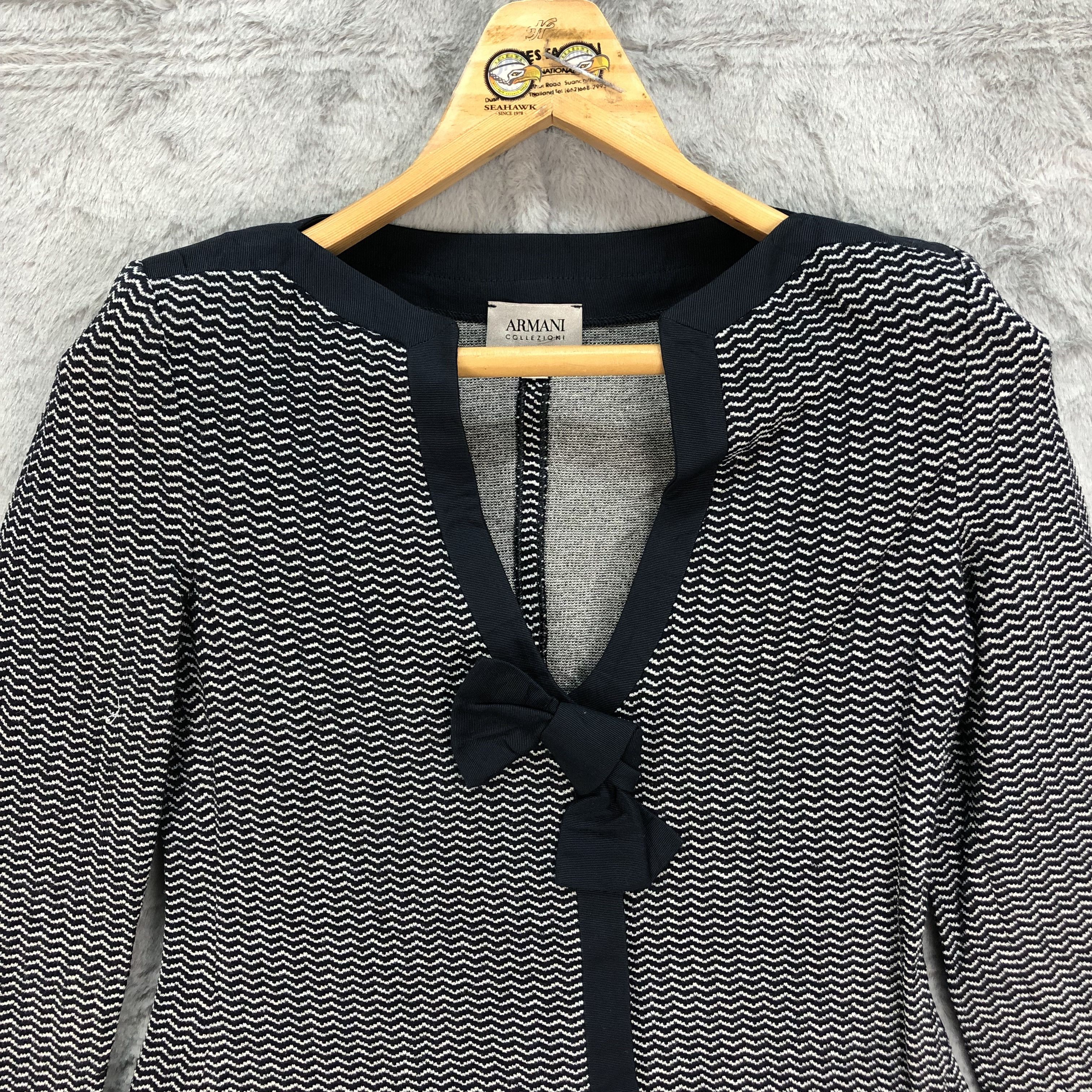 Armani Armani Collezioni Snap Button Blouse #4533-157 Size M / US 6-8 / IT 42-44 - 2 Thumbnail