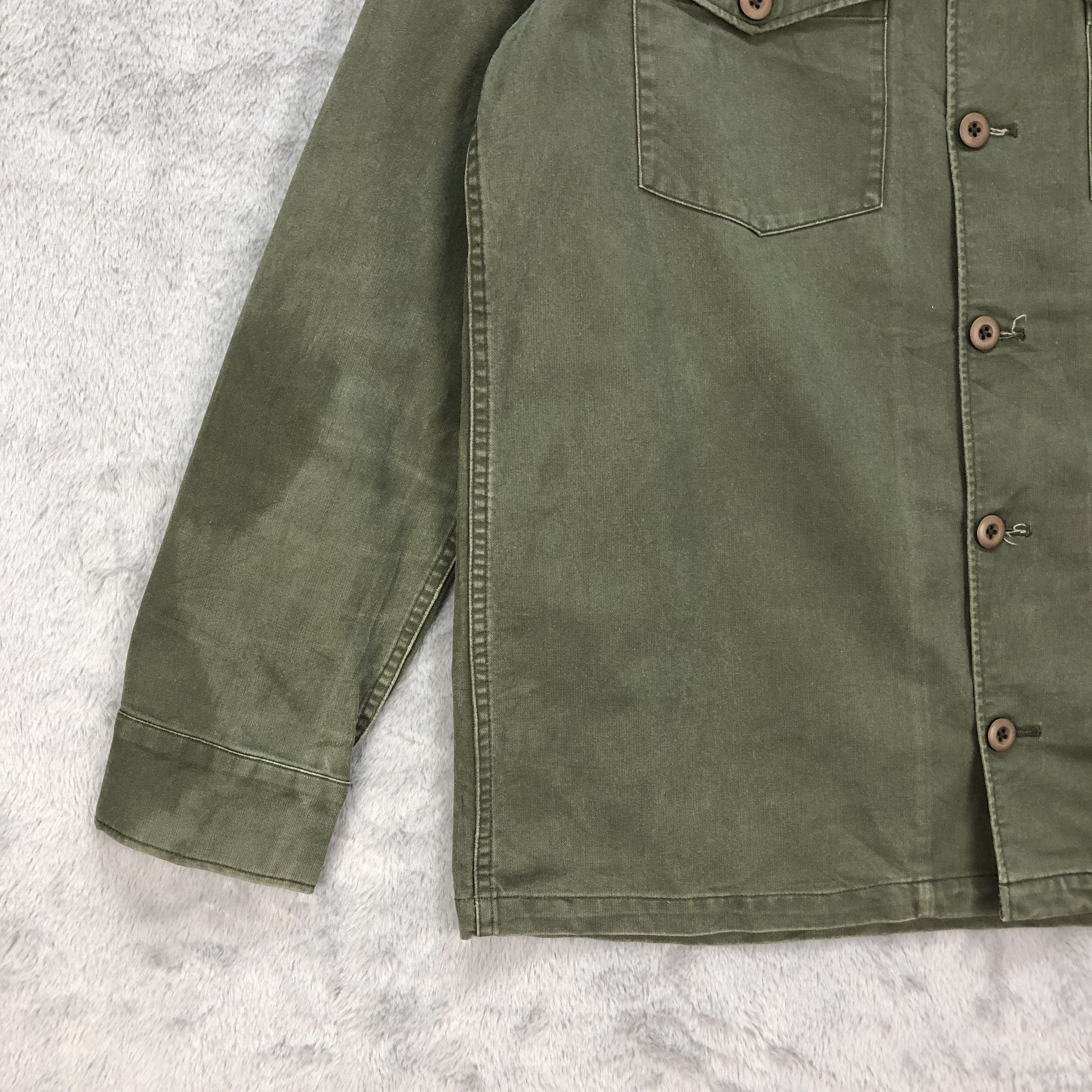 Japanese Brand FUNERAL ARMY Who's Who Gallery Army Style Jacket #4744-167 Size US L / EU 52-54 / 3 - 5 Thumbnail