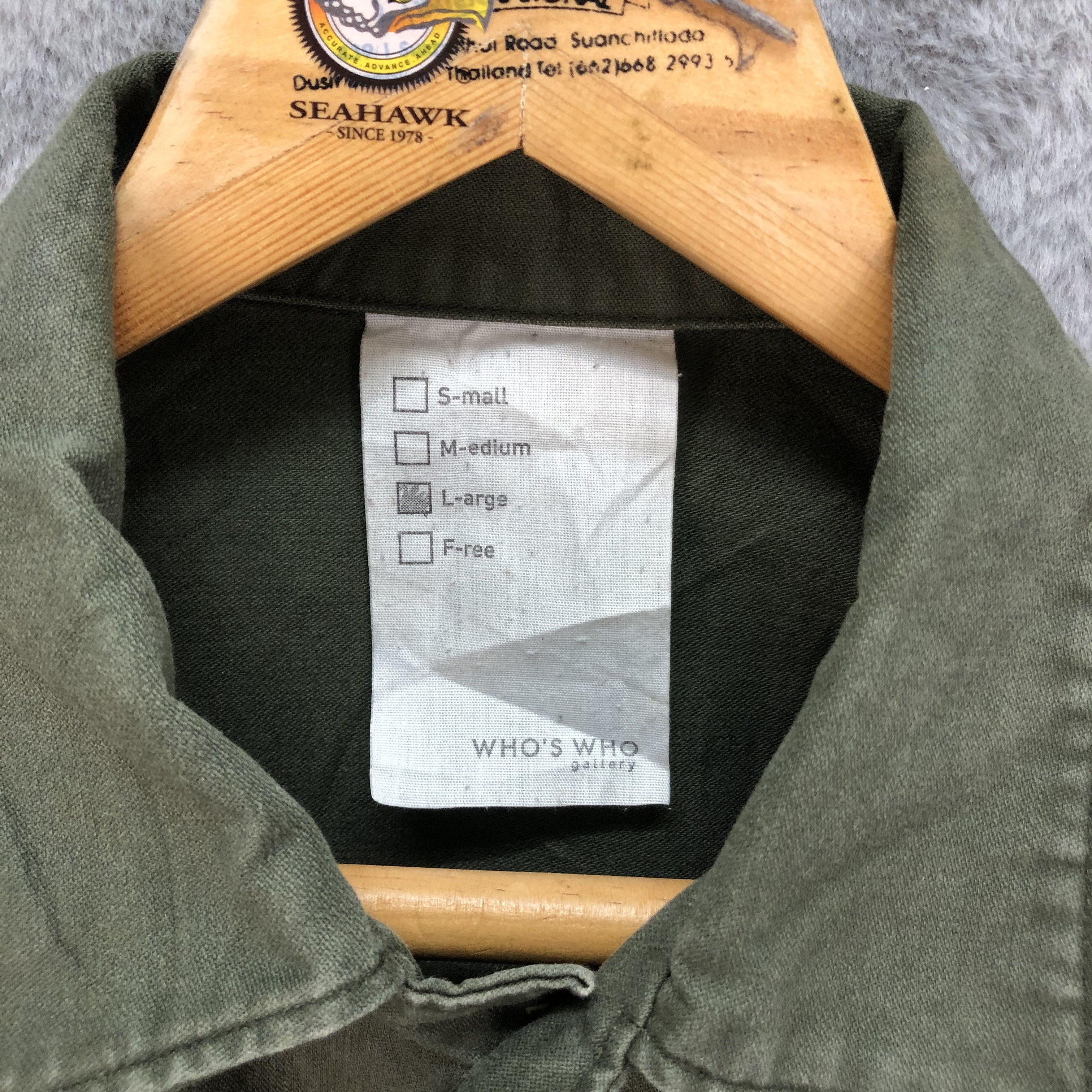 Japanese Brand FUNERAL ARMY Who's Who Gallery Army Style Jacket #4744-167 Size US L / EU 52-54 / 3 - 7 Thumbnail