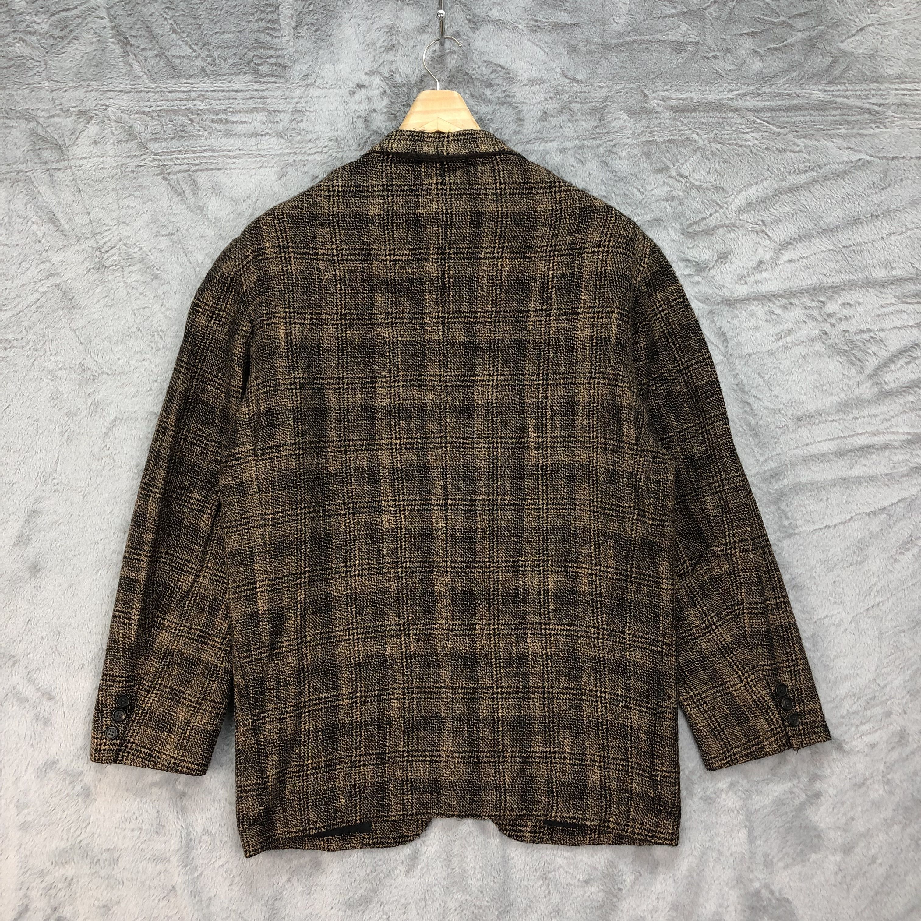 JUN MEN JUN MEN King's Model Tartan Suit Jacket / Blazer #4639-161 Size US L / EU 52-54 / 3 - 12 Thumbnail