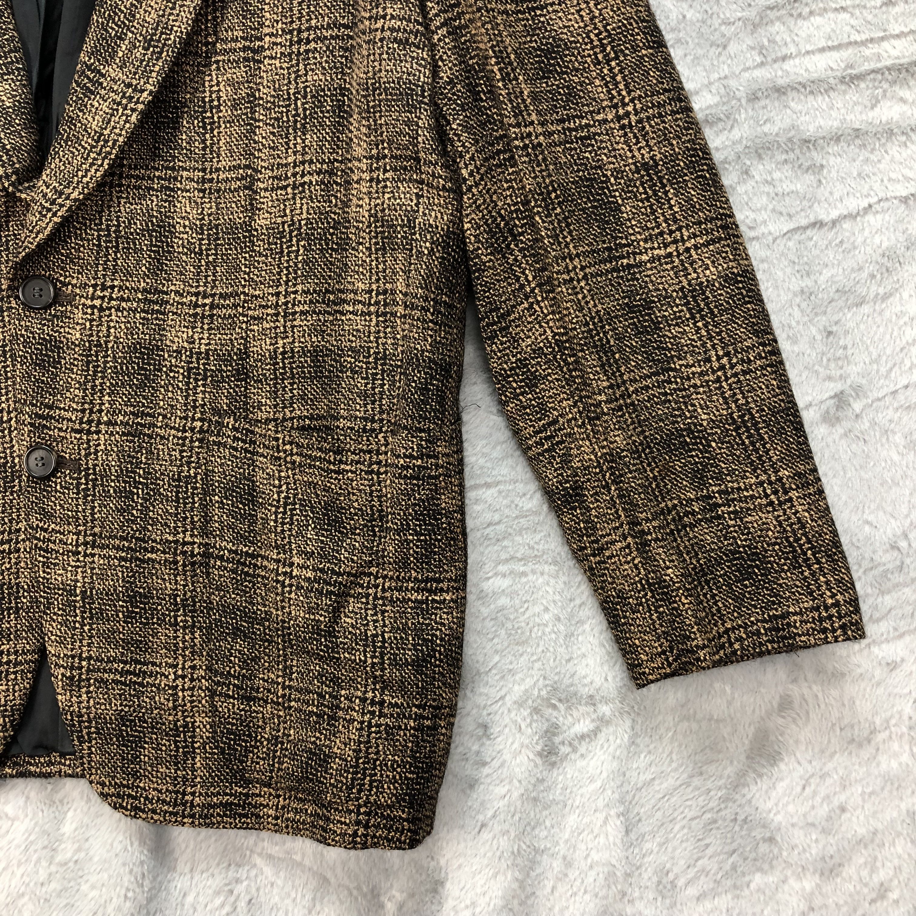 JUN MEN JUN MEN King's Model Tartan Suit Jacket / Blazer #4639-161 Size US L / EU 52-54 / 3 - 5 Thumbnail