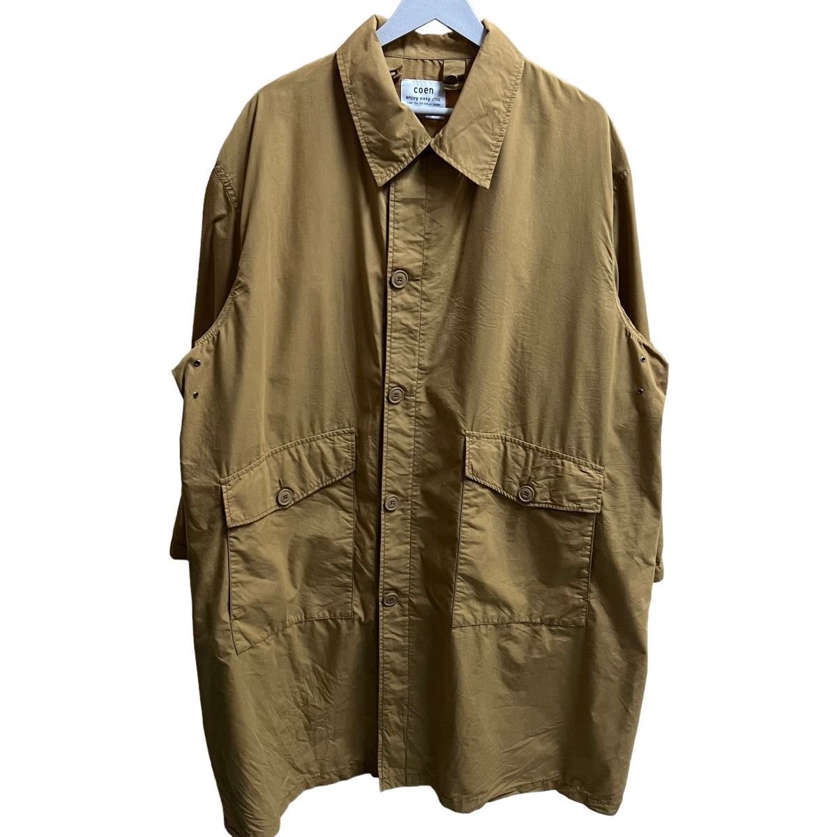 Japanese Brand 💥COEN SHIRT LONG JACKET Size US L / EU 52-54 / 3 - 2 Thumbnail