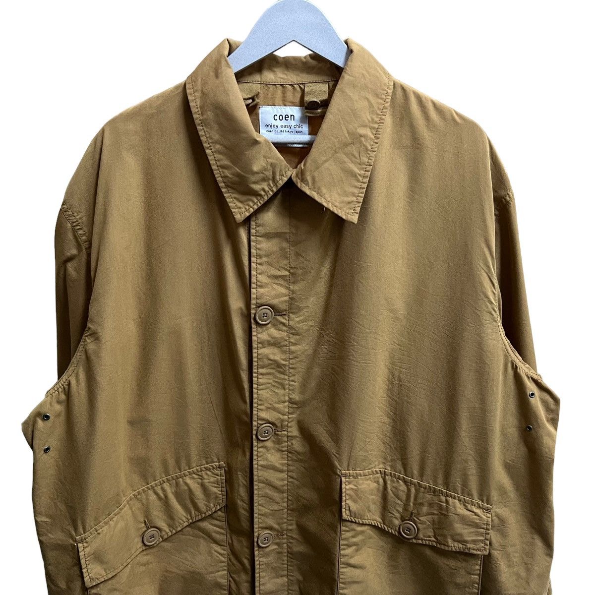 Japanese Brand 💥COEN SHIRT LONG JACKET Size US L / EU 52-54 / 3 - 4 Thumbnail