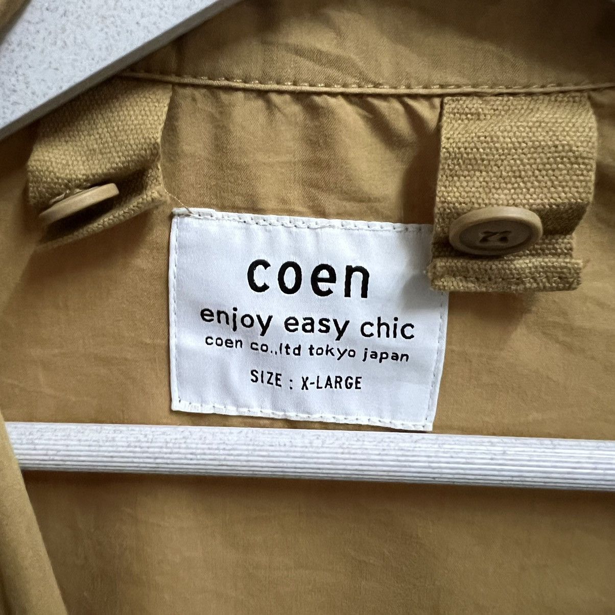 Japanese Brand 💥COEN SHIRT LONG JACKET Size US L / EU 52-54 / 3 - 11 Thumbnail