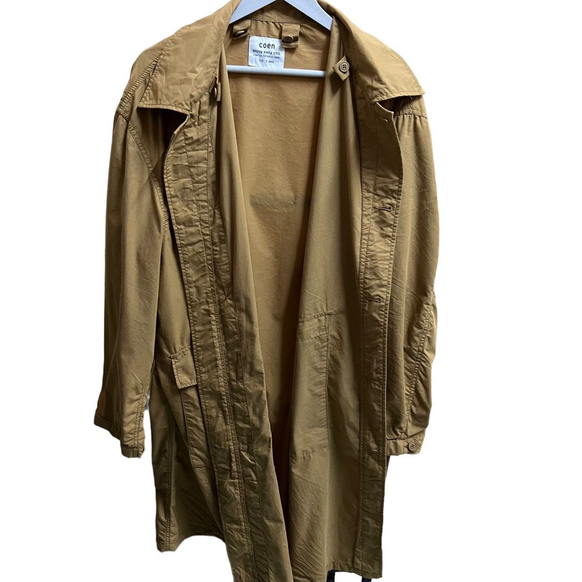 Japanese Brand 💥COEN SHIRT LONG JACKET Size US L / EU 52-54 / 3 - 8 Thumbnail