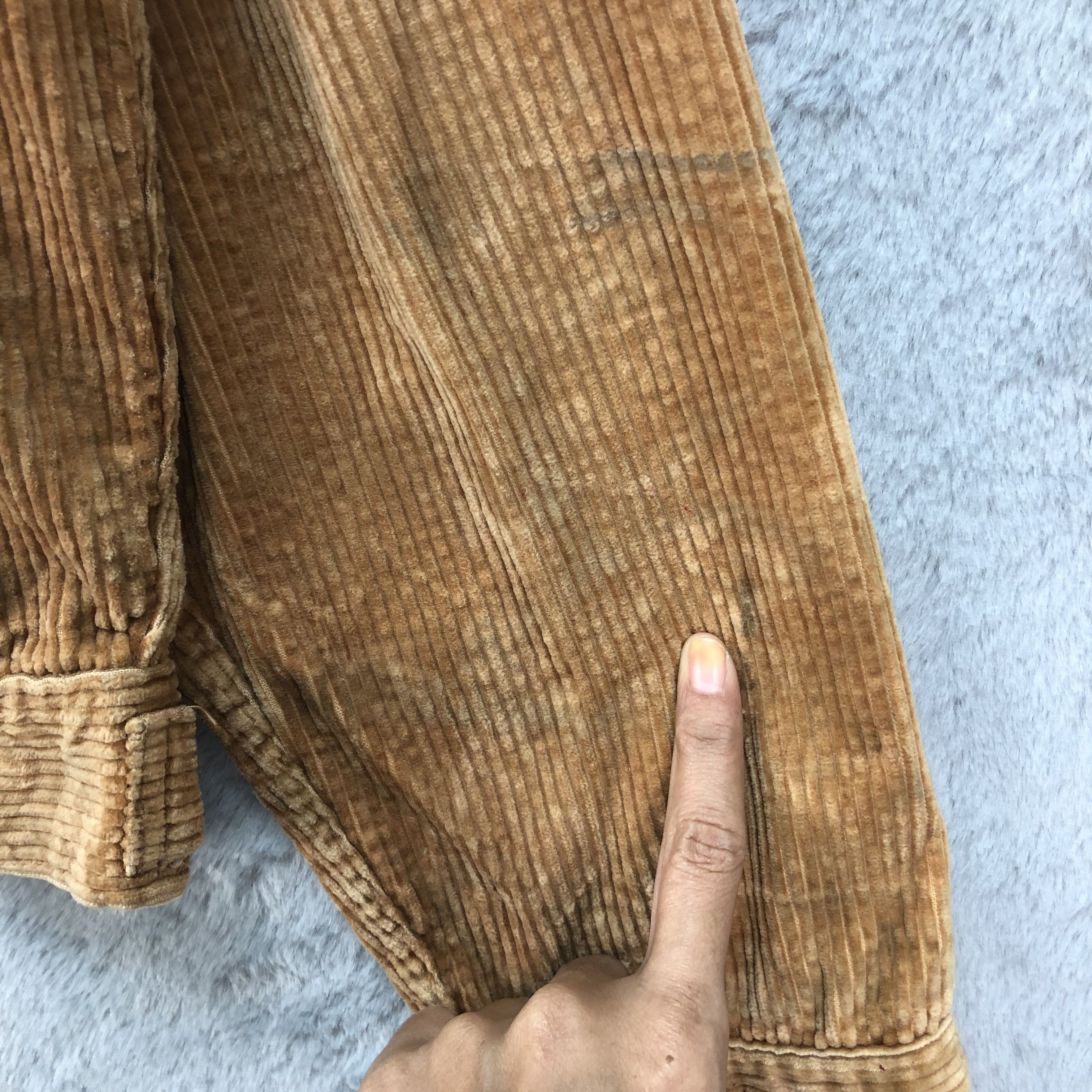 Edwin Edwin Style A-01J Corduroy Cropped Jacket #4711-165 Size M / US 6-8 / IT 42-44 - 7 Thumbnail