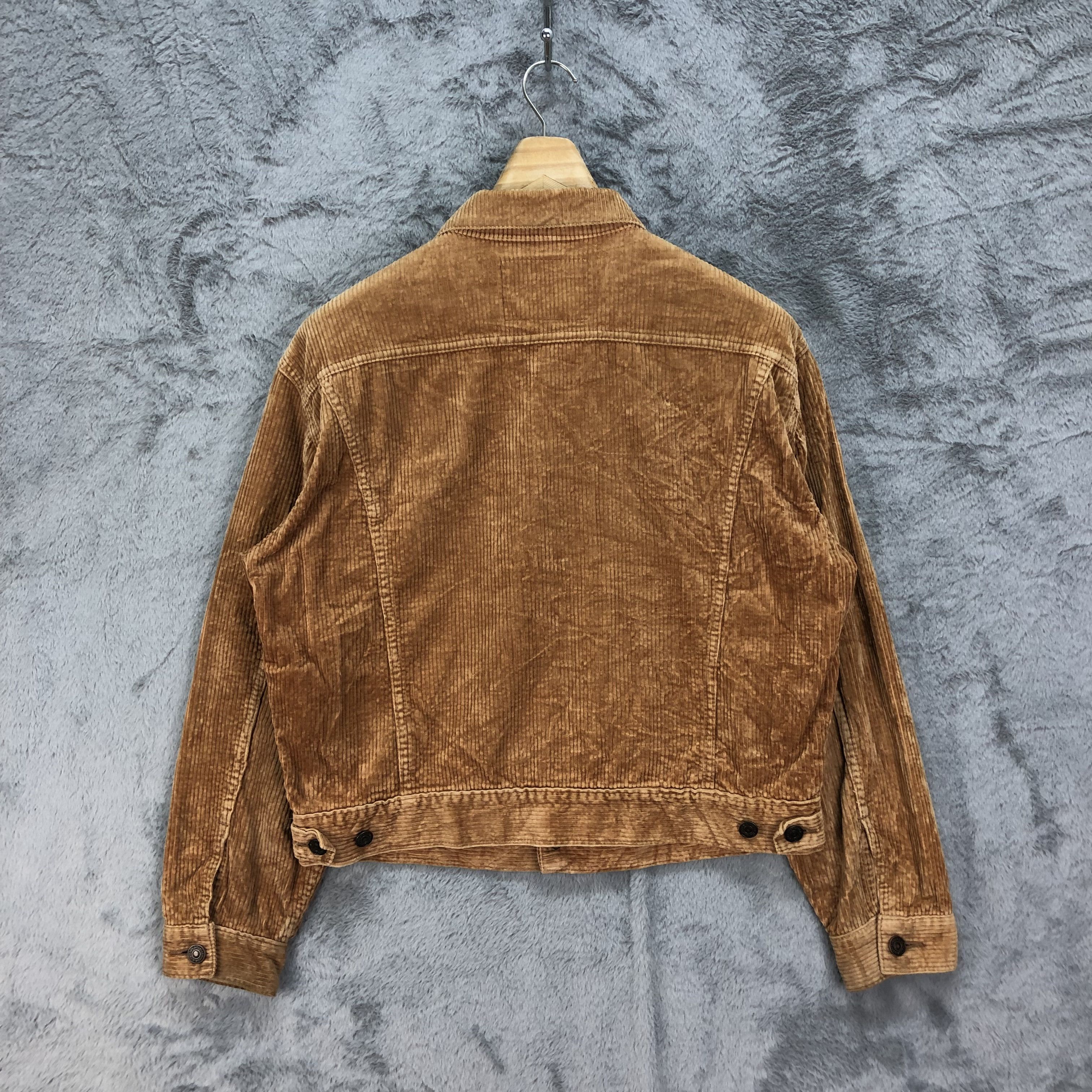 Edwin Edwin Style A-01J Corduroy Cropped Jacket #4711-165 Size M / US 6-8 / IT 42-44 - 13 Thumbnail