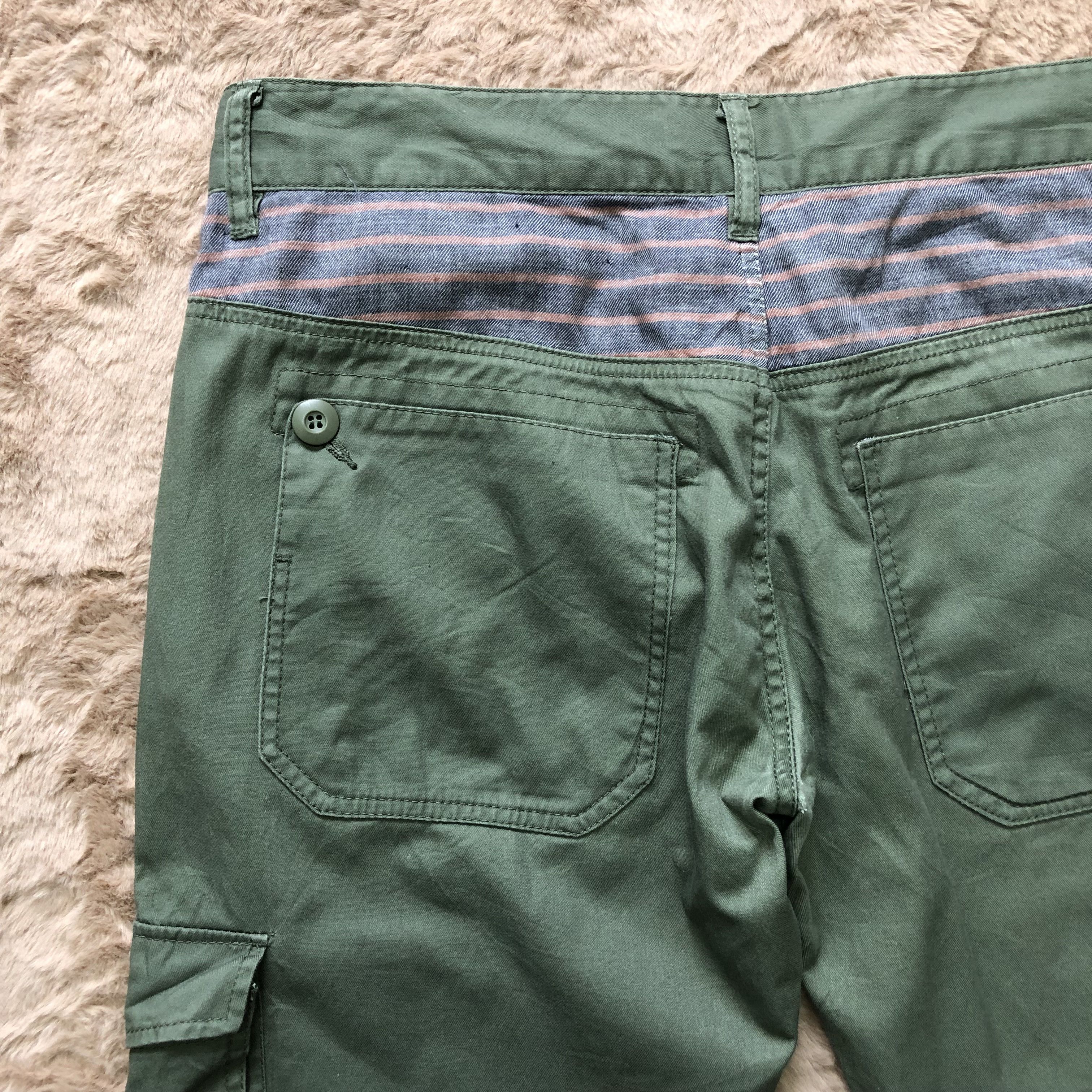 Japanese Brand Plus One Military Army Style Cargo Pants 6 Pocket #4289-149 Size US 34 / EU 50 - 12 Thumbnail