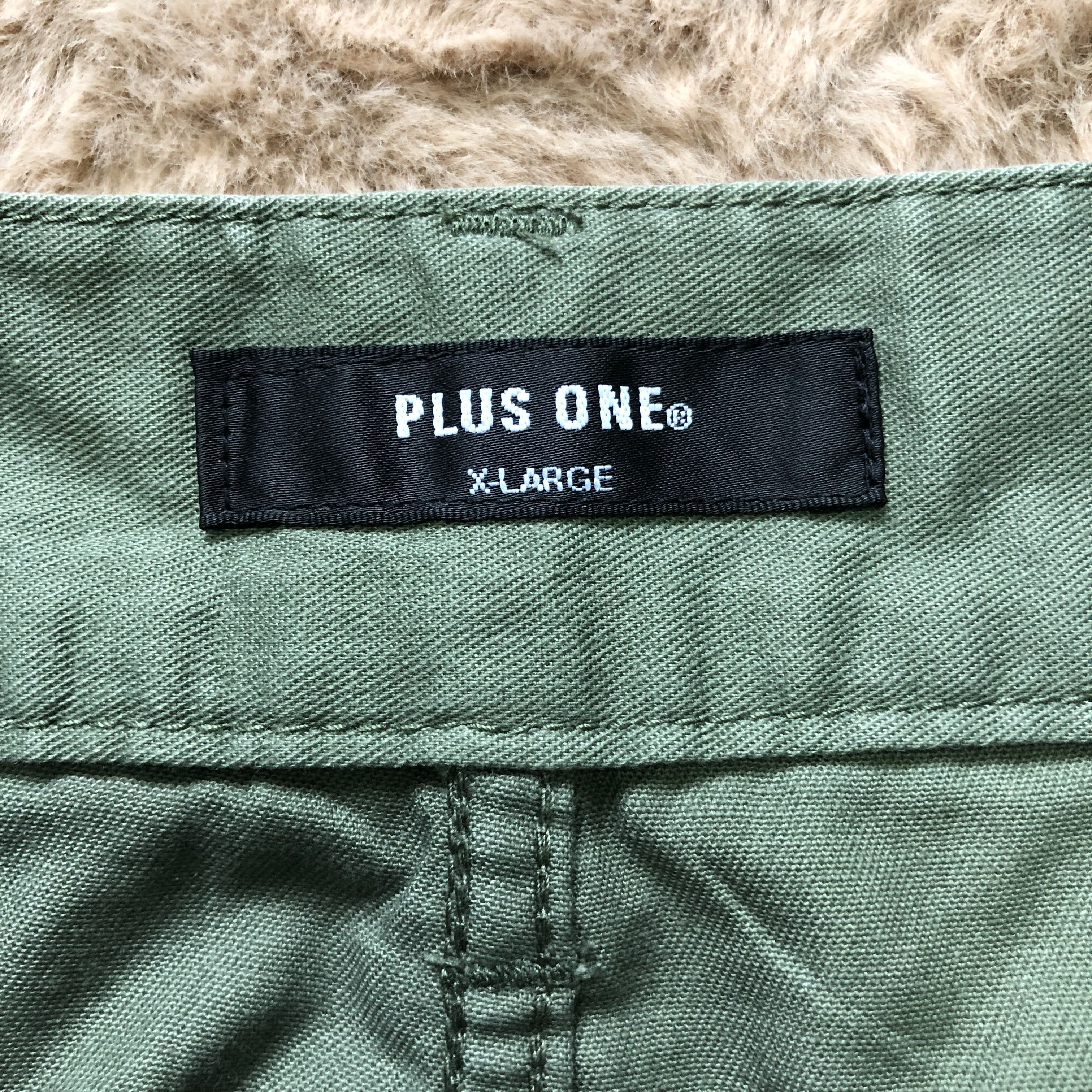 Japanese Brand Plus One Military Army Style Cargo Pants 6 Pocket #4289-149 Size US 34 / EU 50 - 8 Thumbnail