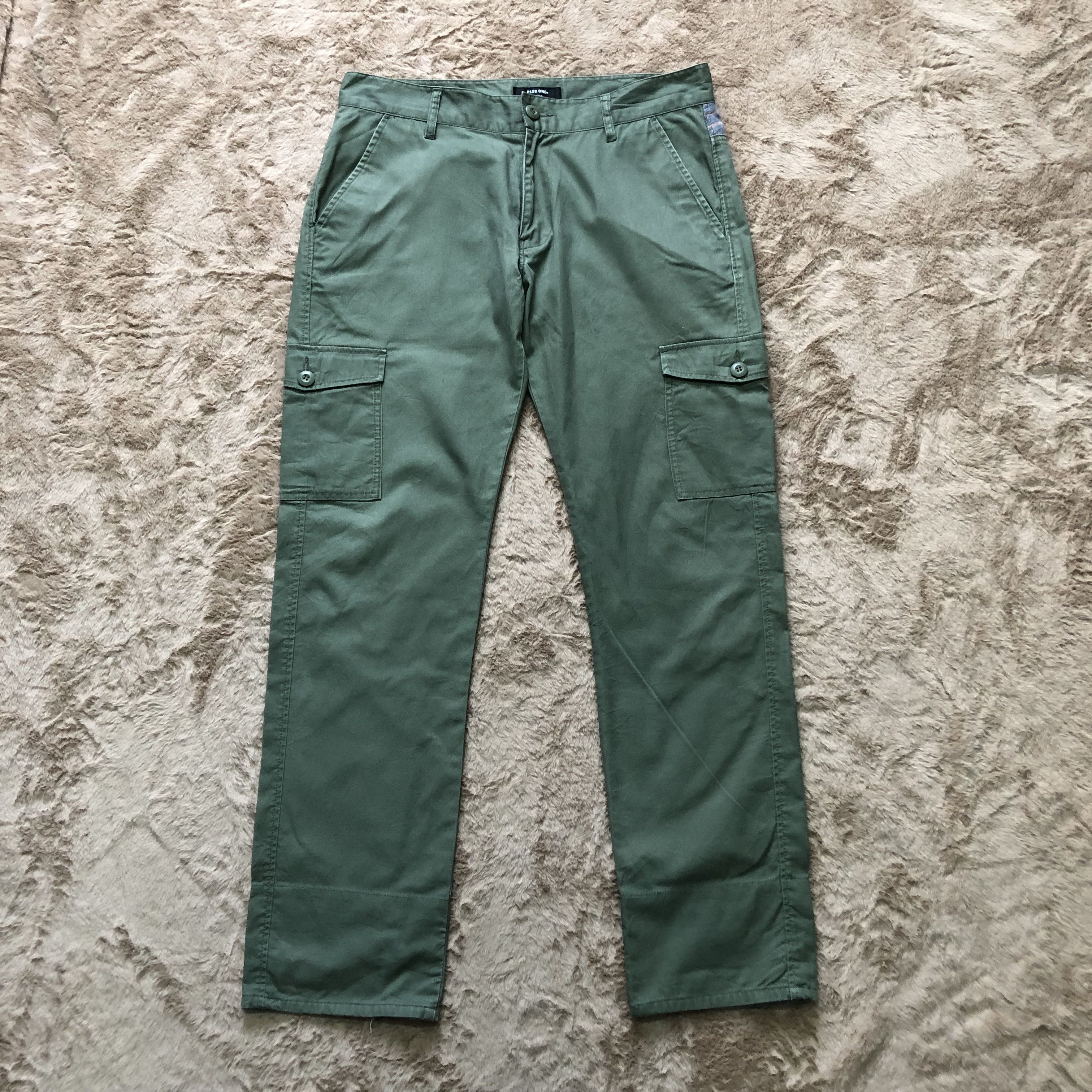 Plus One Military Army Style Cargo Pants 6 Pocket #4289-149