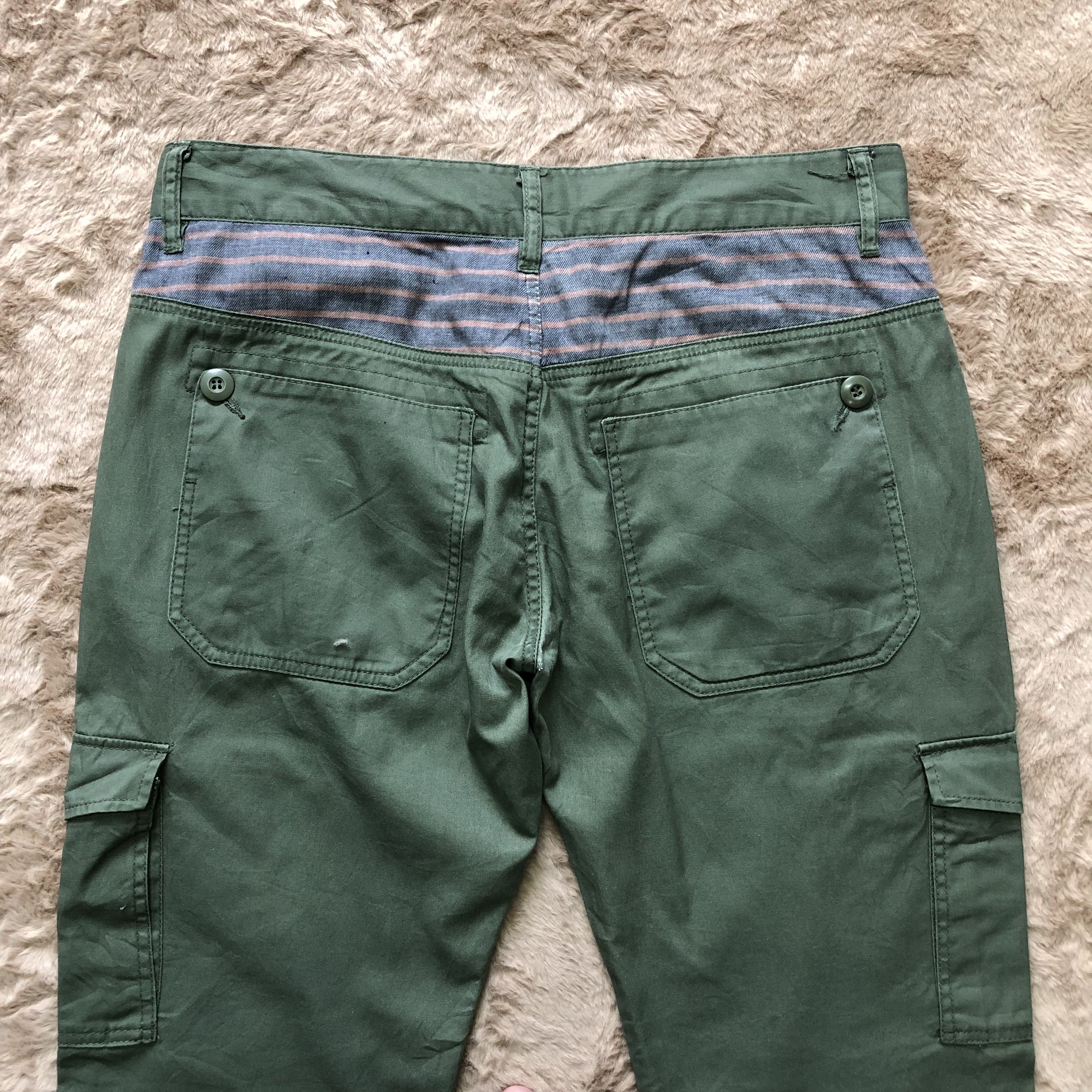 Japanese Brand Plus One Military Army Style Cargo Pants 6 Pocket #4289-149 Size US 34 / EU 50 - 11 Thumbnail